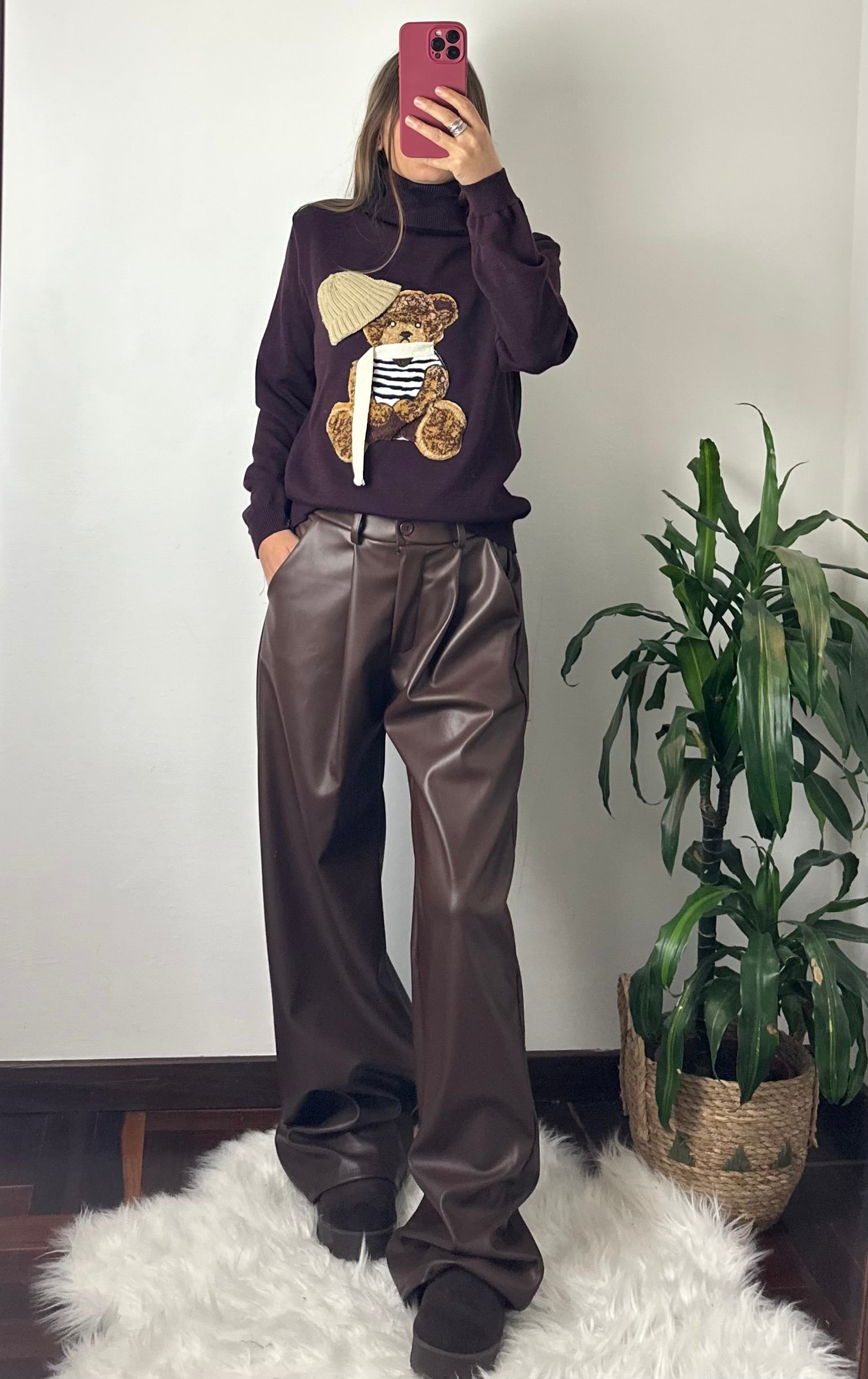 DOLCEVITA TEDDY BORDEAUX