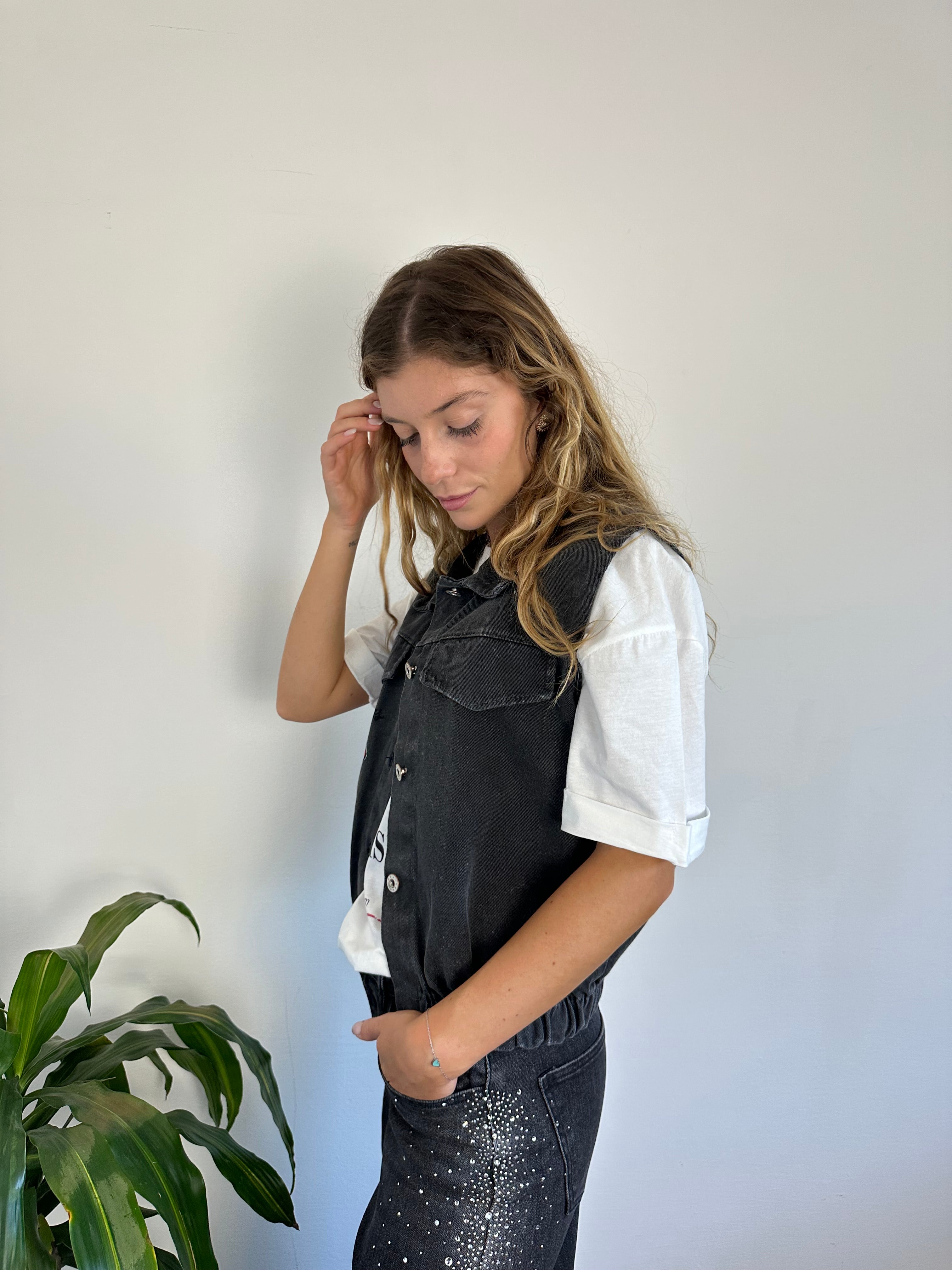 GIILET DENIM