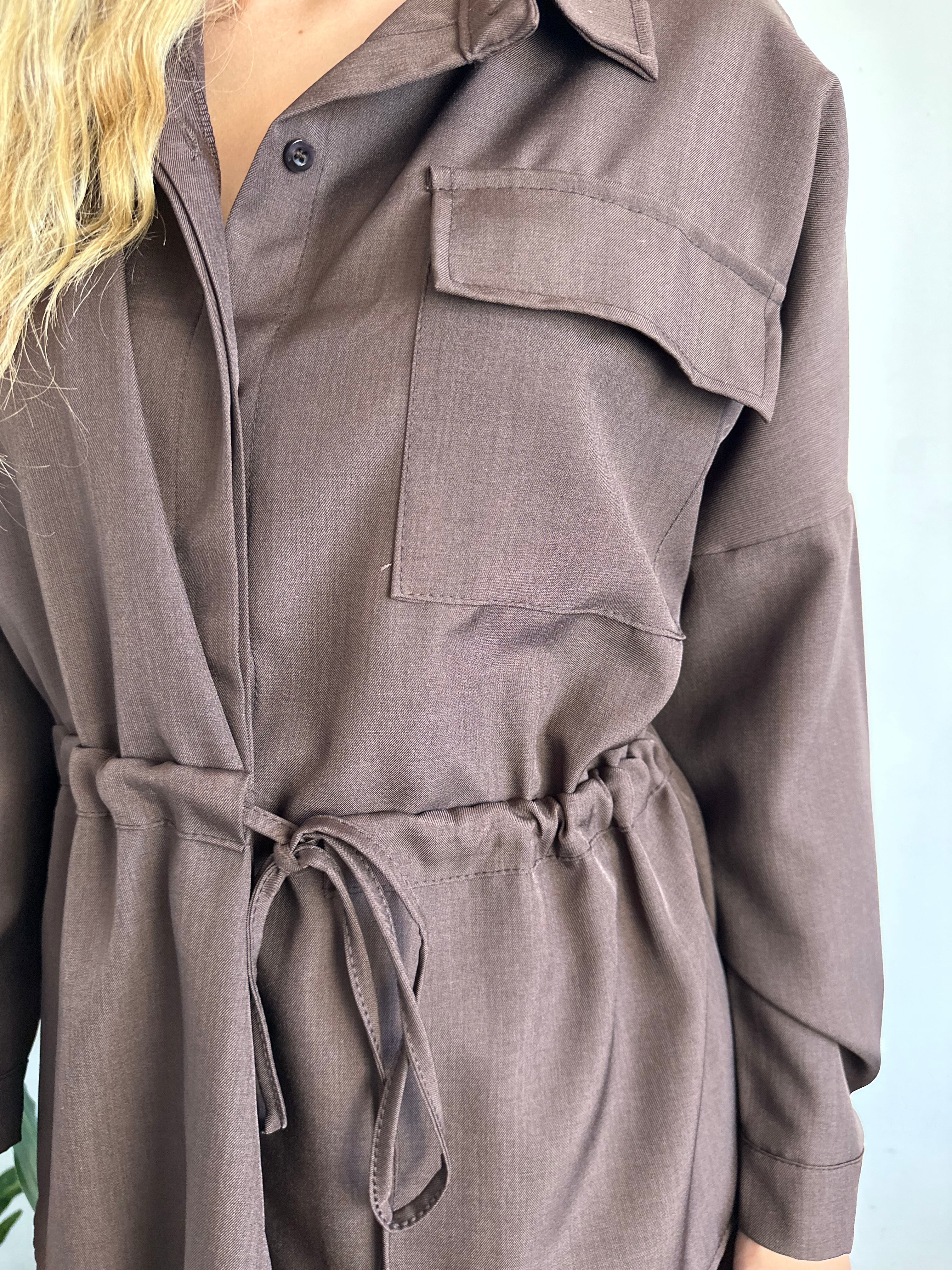 COMPLETO CASACCA CIOCCOLATO