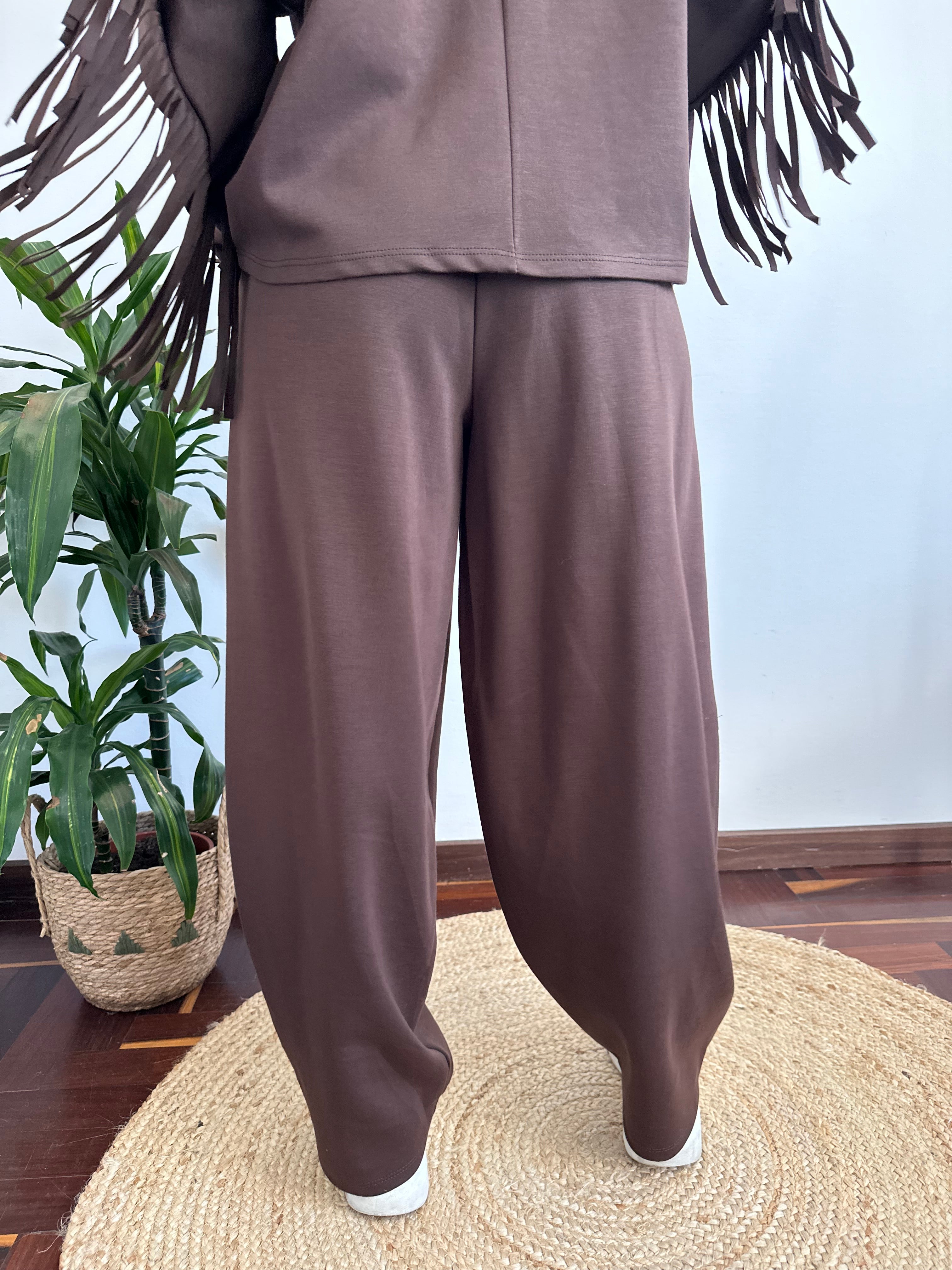 COMPLETO FRANGE CIOCCOLATO