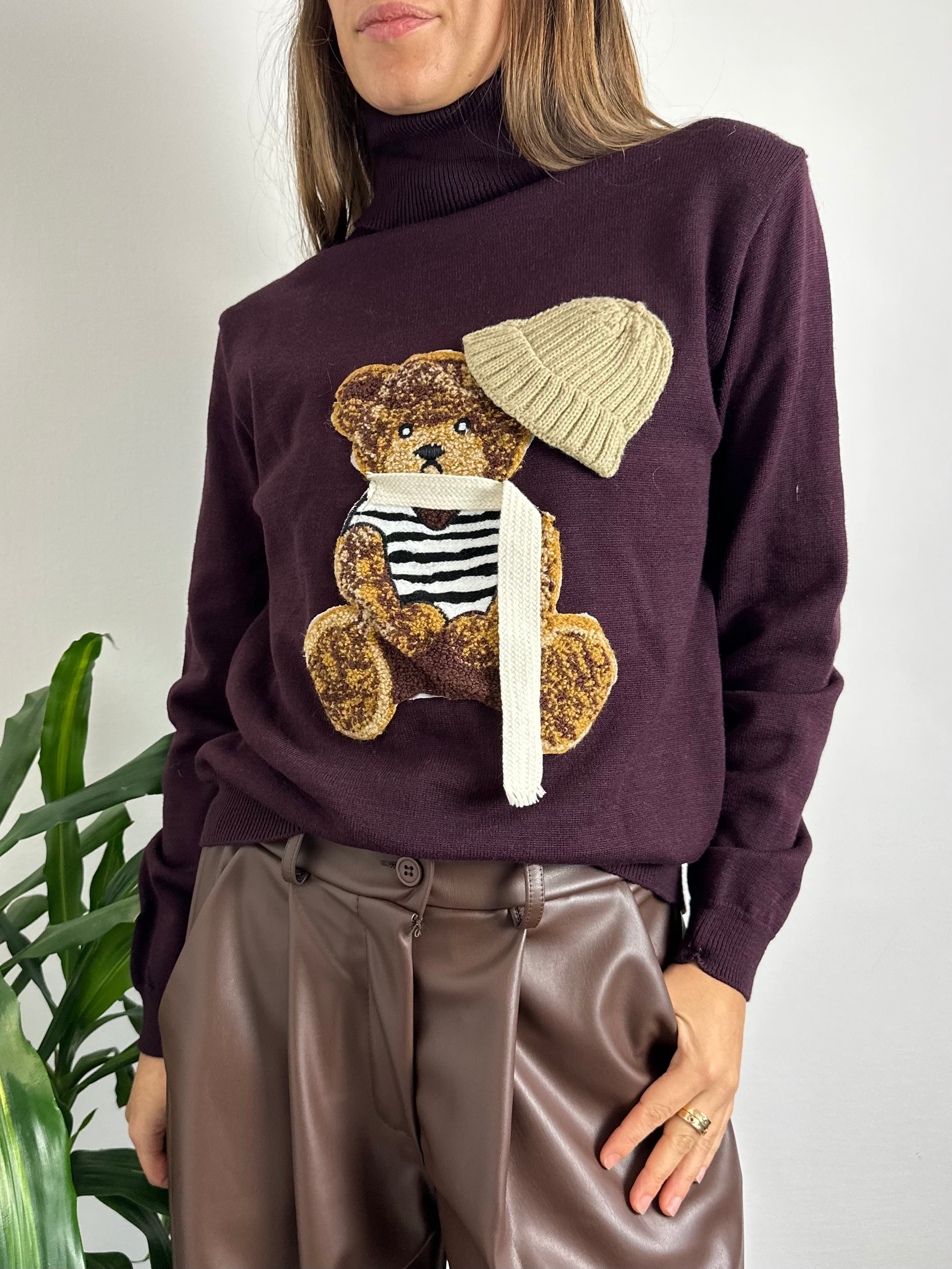 DOLCEVITA TEDDY BORDEAUX