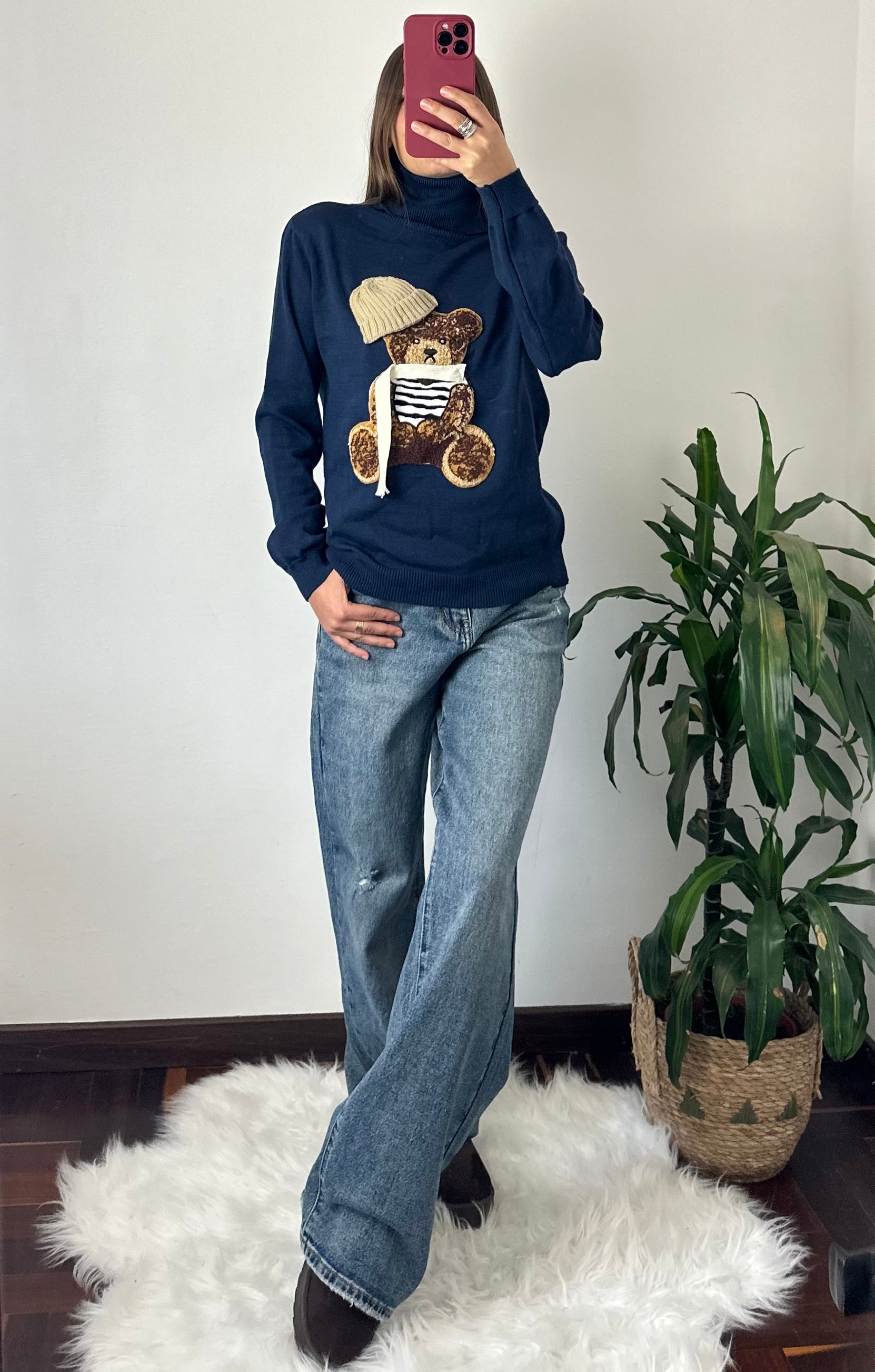 DOLCEVITA TEDDY BLU SCURO