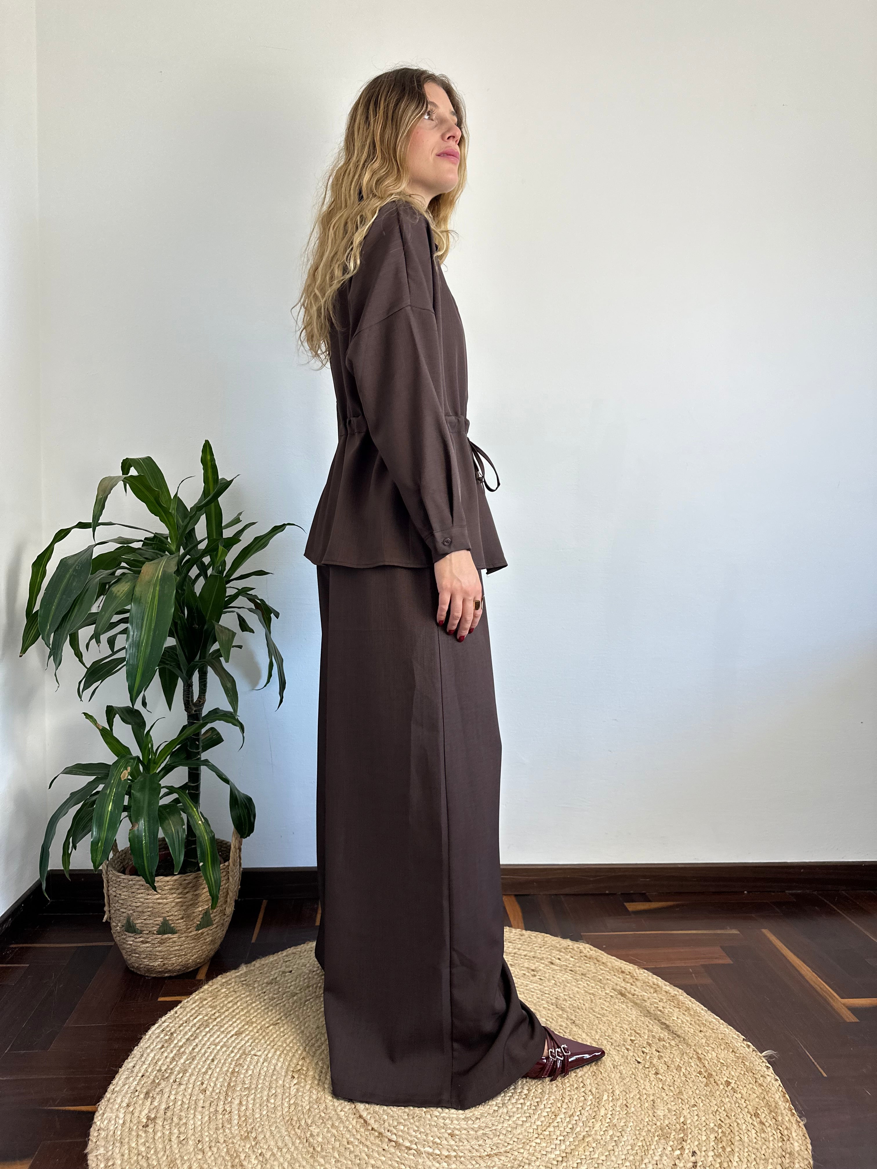 COMPLETO CASACCA CIOCCOLATO