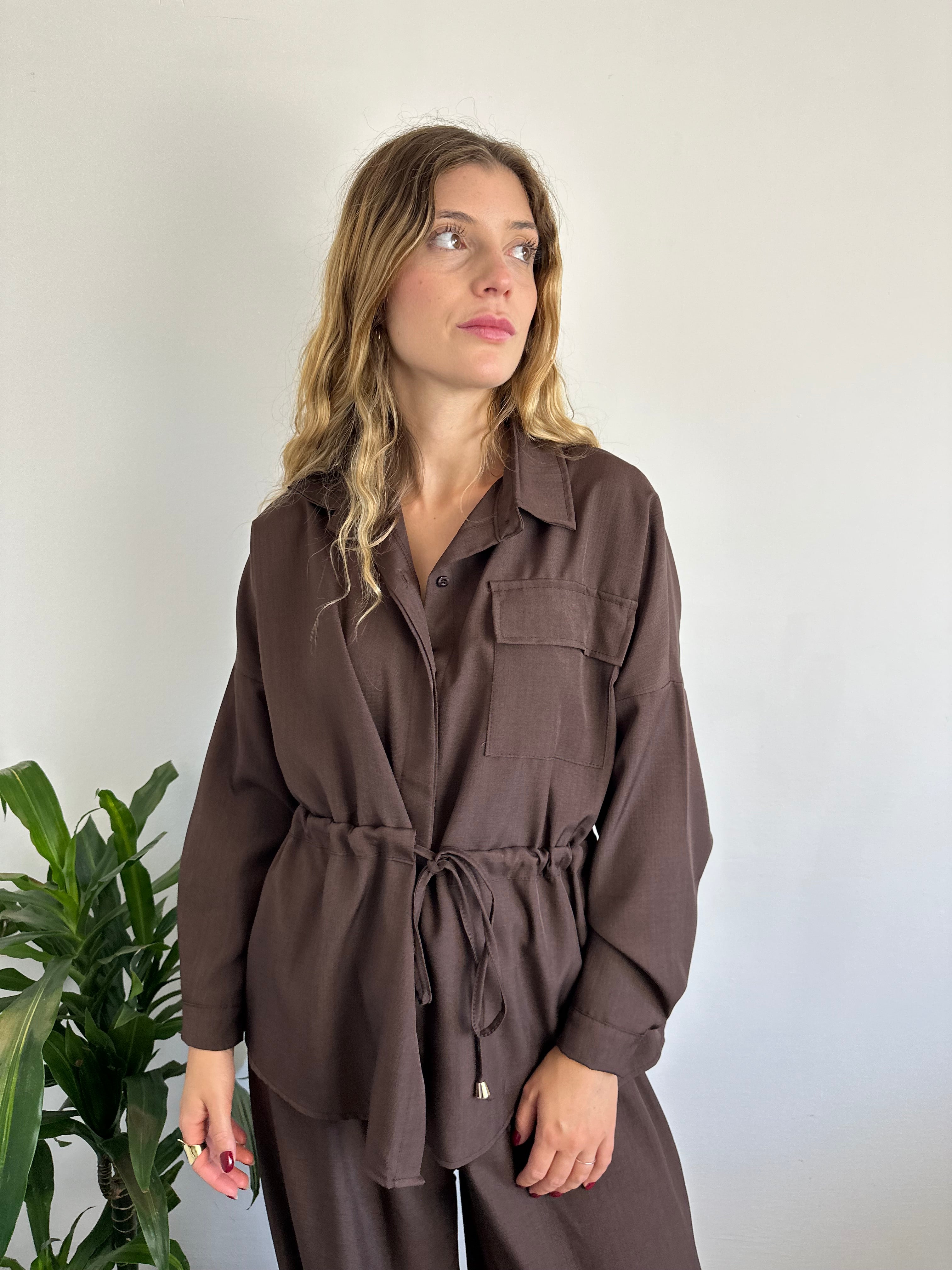 COMPLETO CASACCA CIOCCOLATO