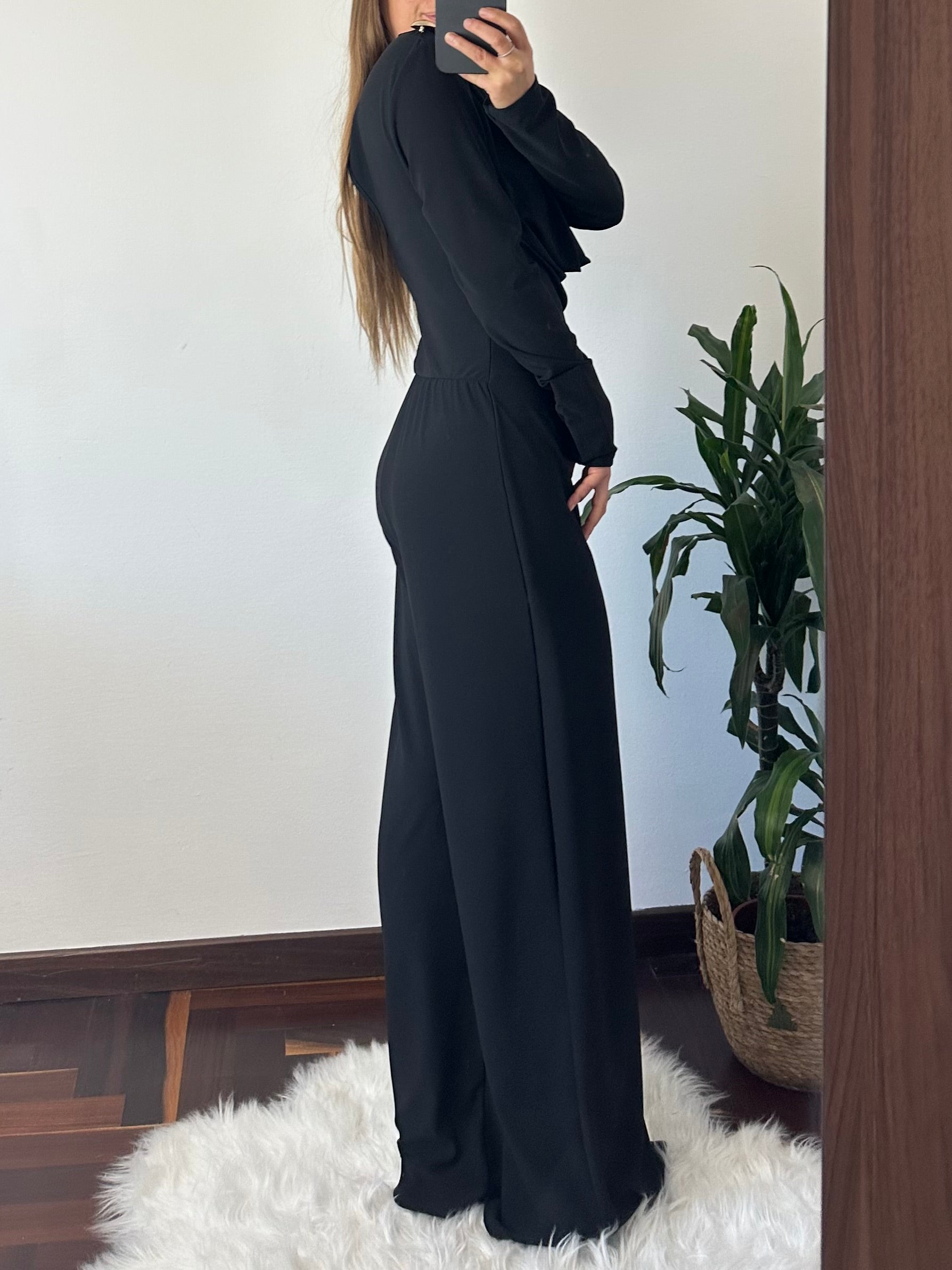 JUMPSUIT-ABITO NERO