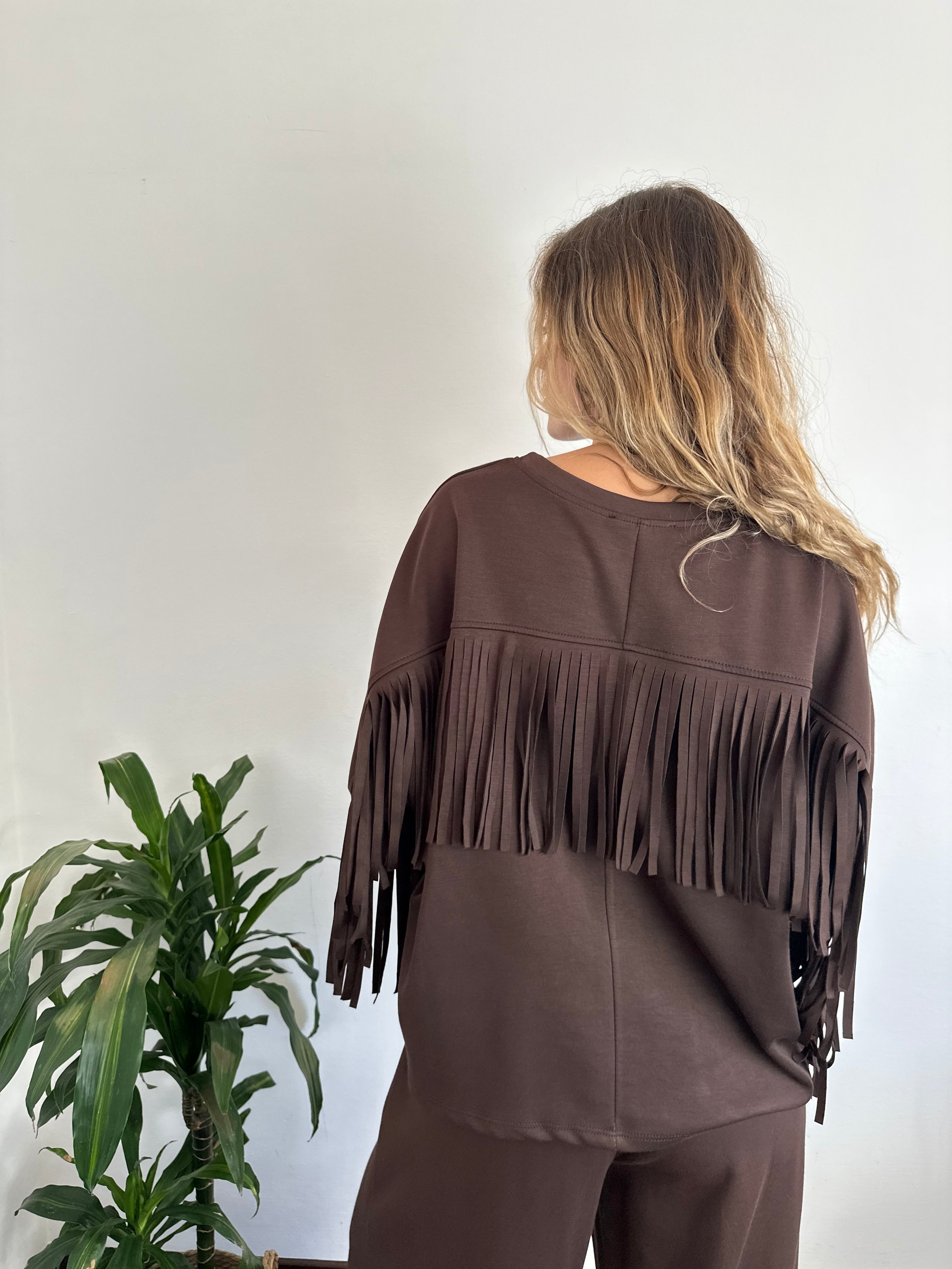 COMPLETO FRANGE CIOCCOLATO