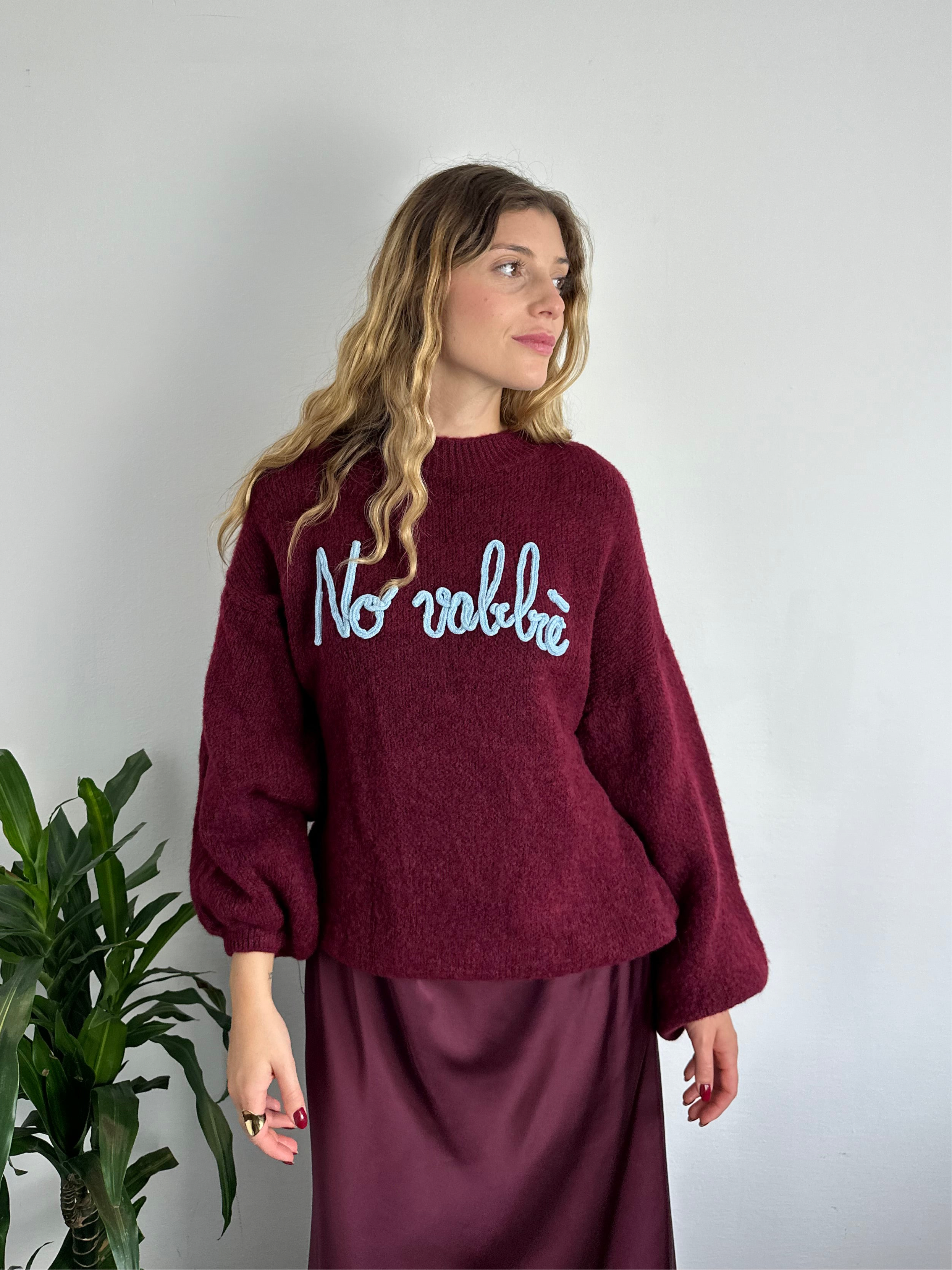 MAGLIONE “ No vabbè “ BORDEAUX