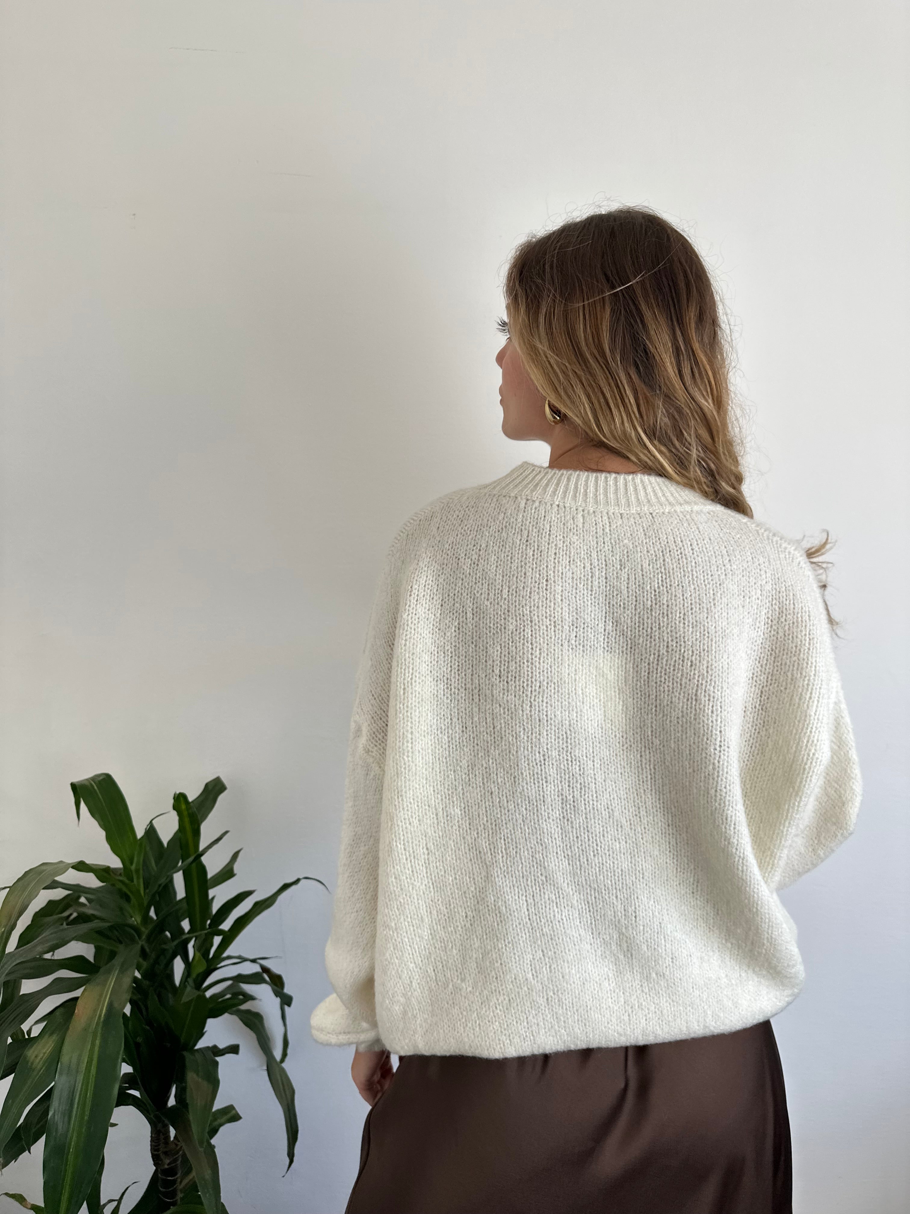 MAGLIONE “ No vabbè “ PANNA