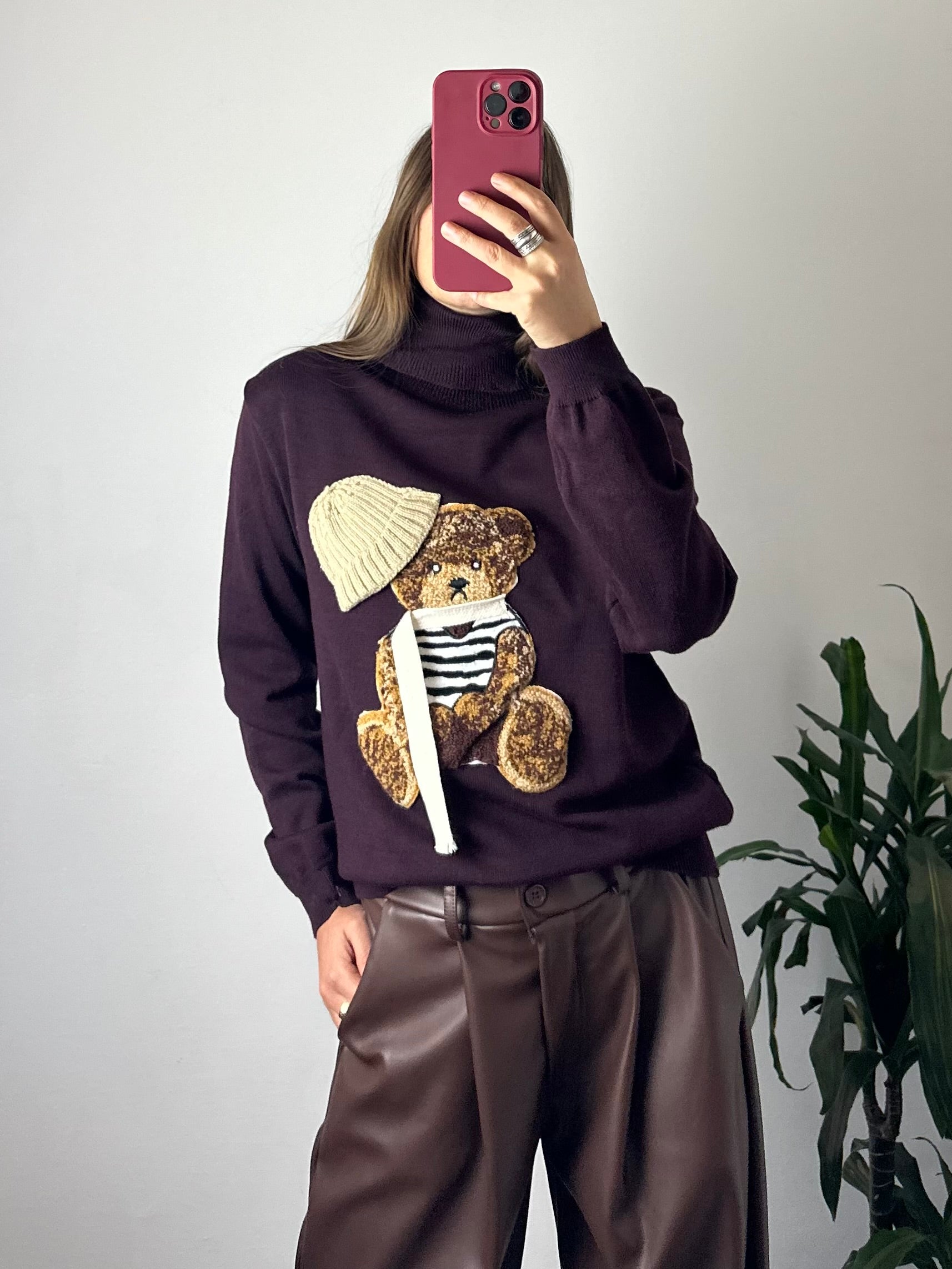 DOLCEVITA TEDDY BORDEAUX