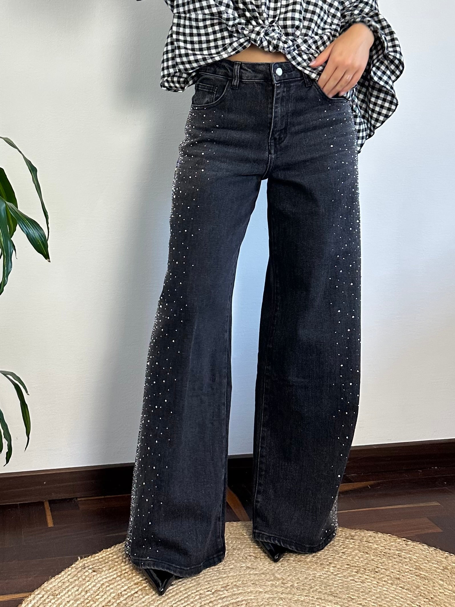 JEANS STRASS