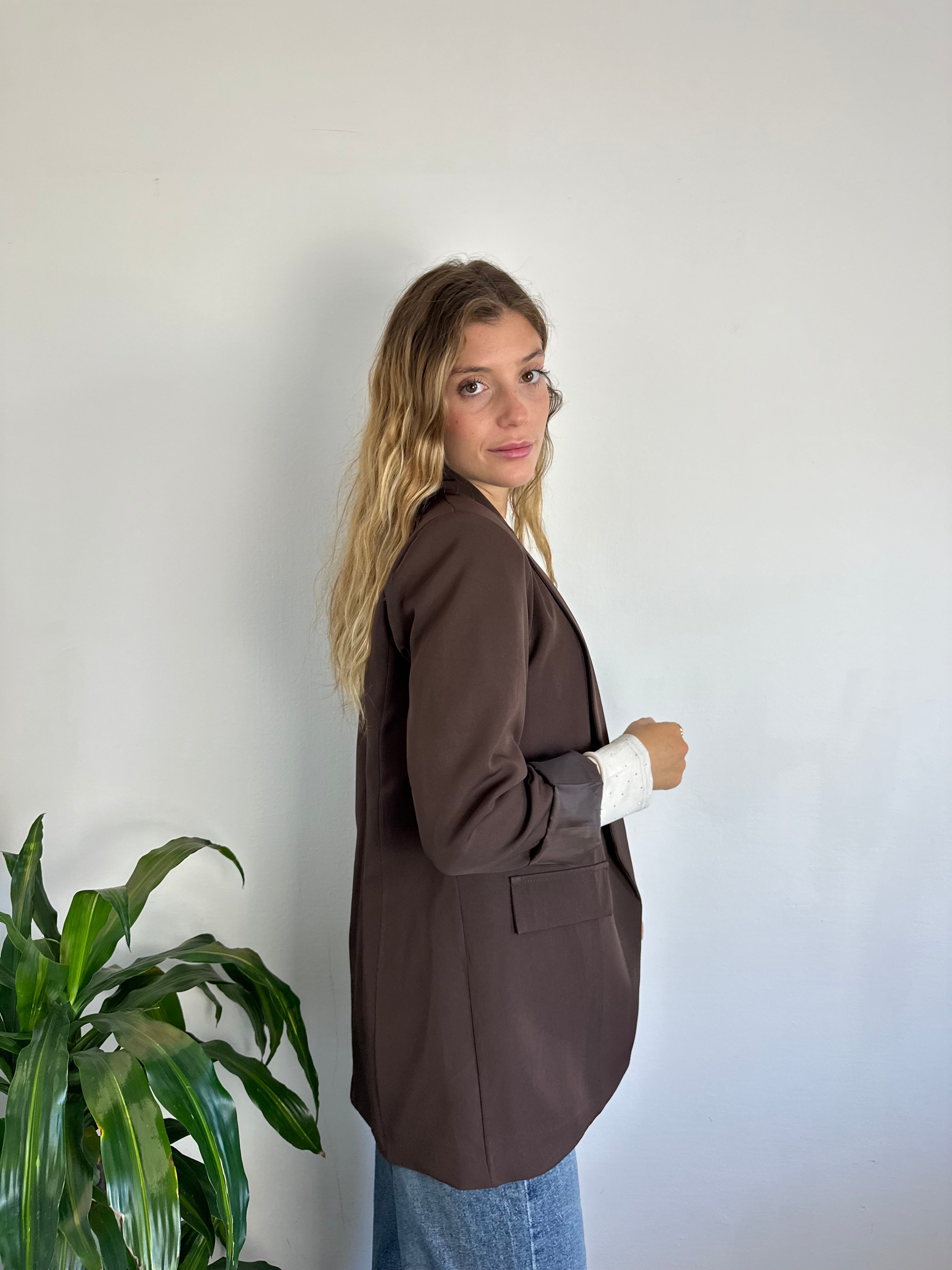 BLAZER CIOCCOLATO