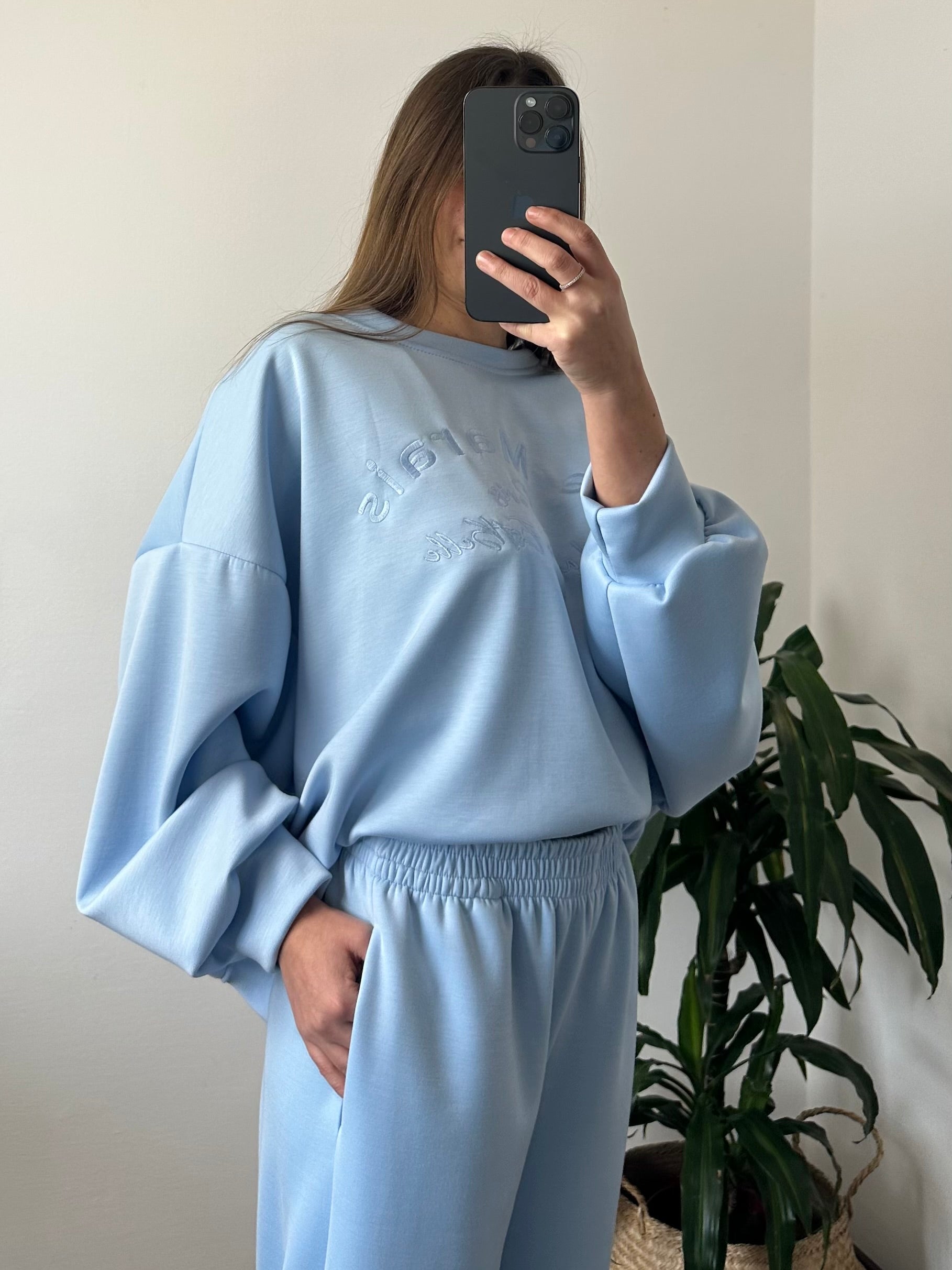 PANTALONE PUNTO MILANO AZZURRO