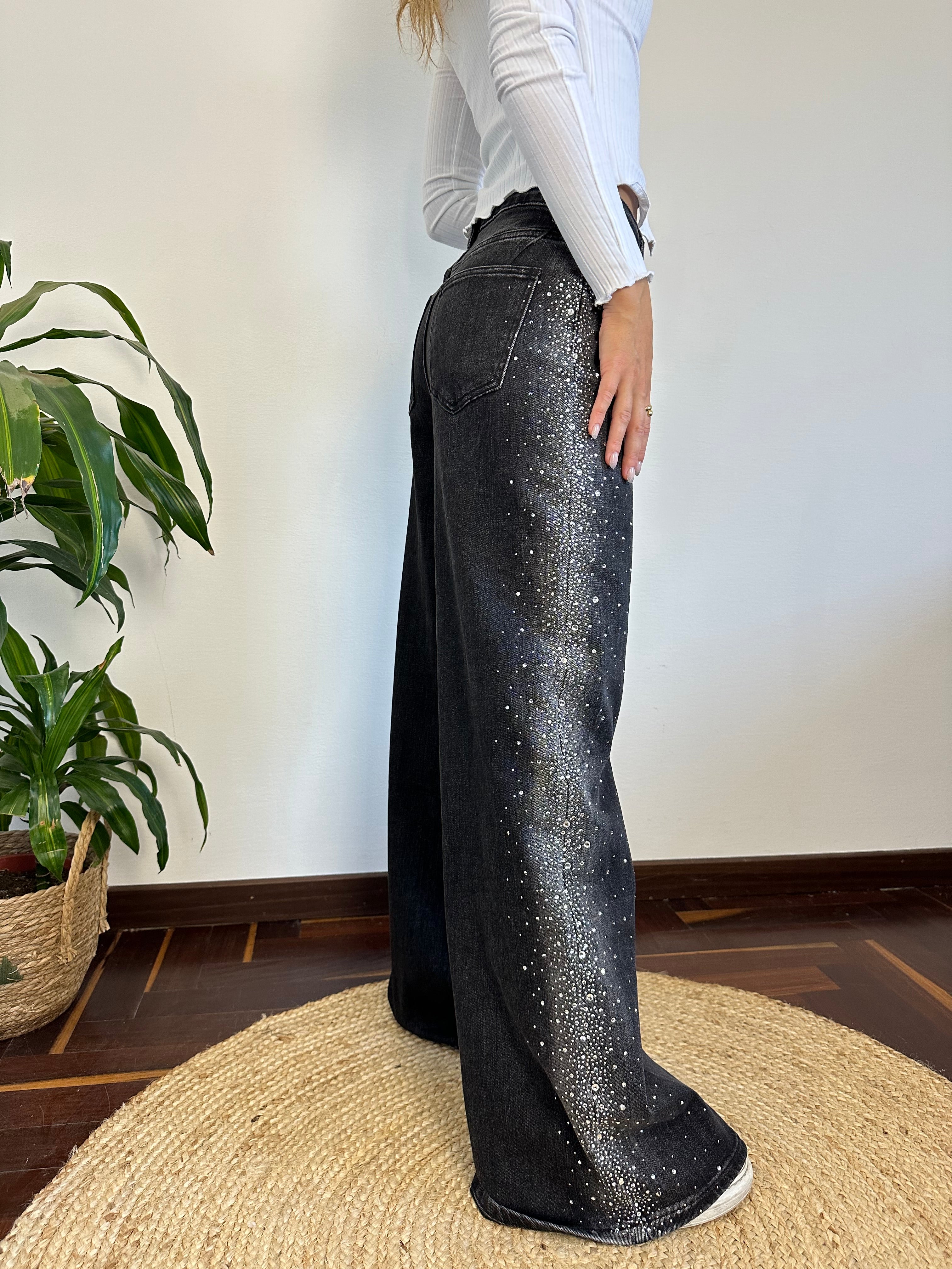 JEANS STRASS