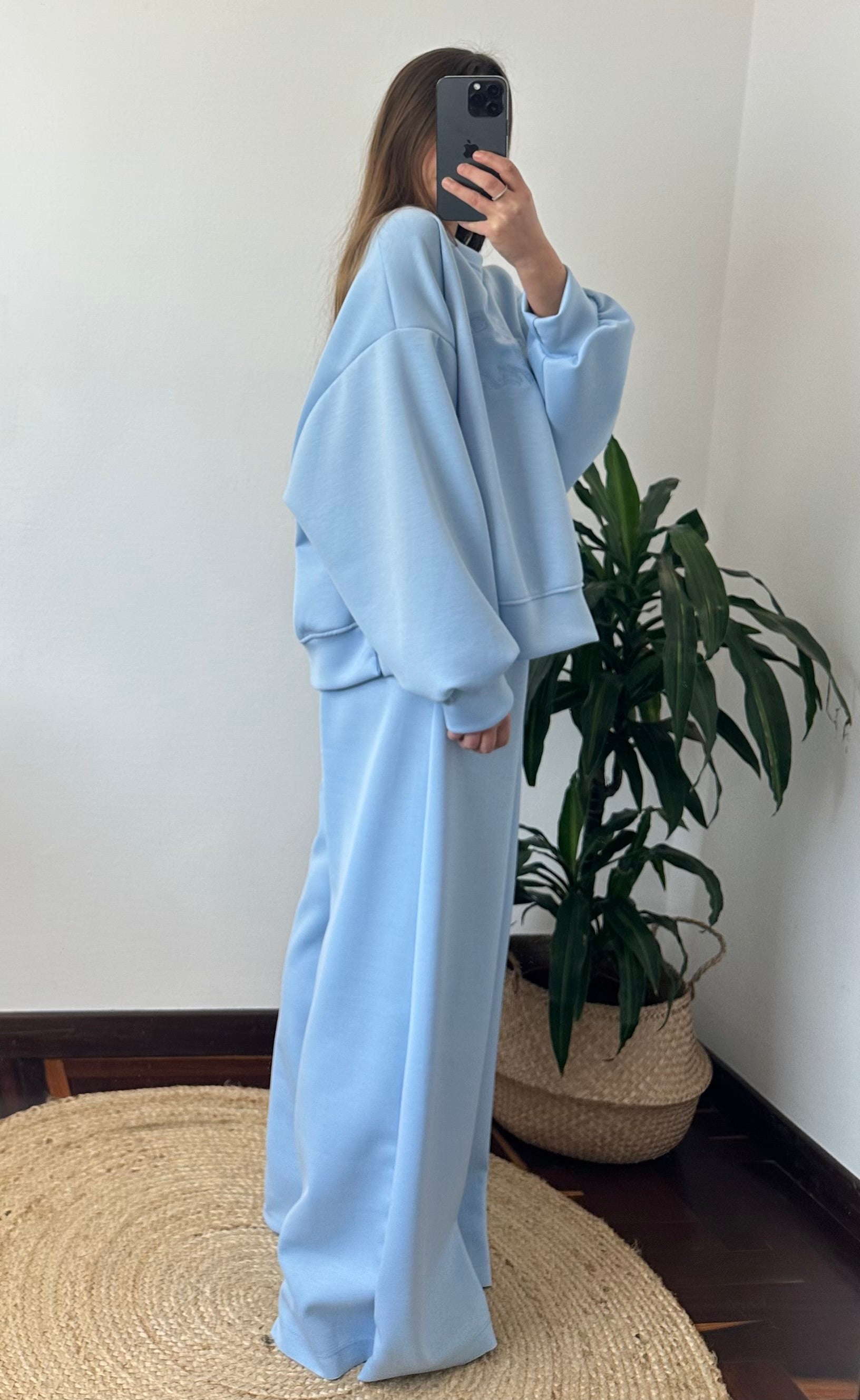 PANTALONE PUNTO MILANO AZZURRO