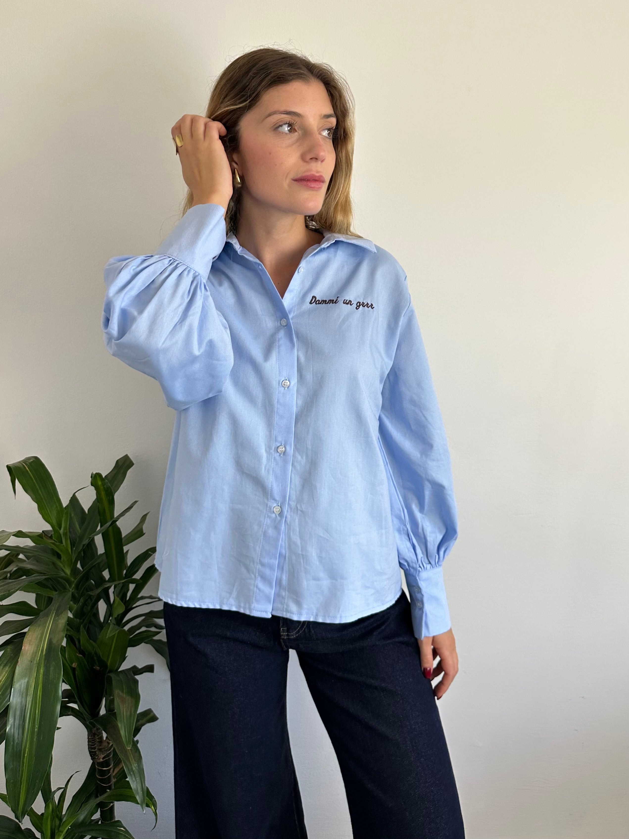 CAMICIA COTONE “dammi un grrr”