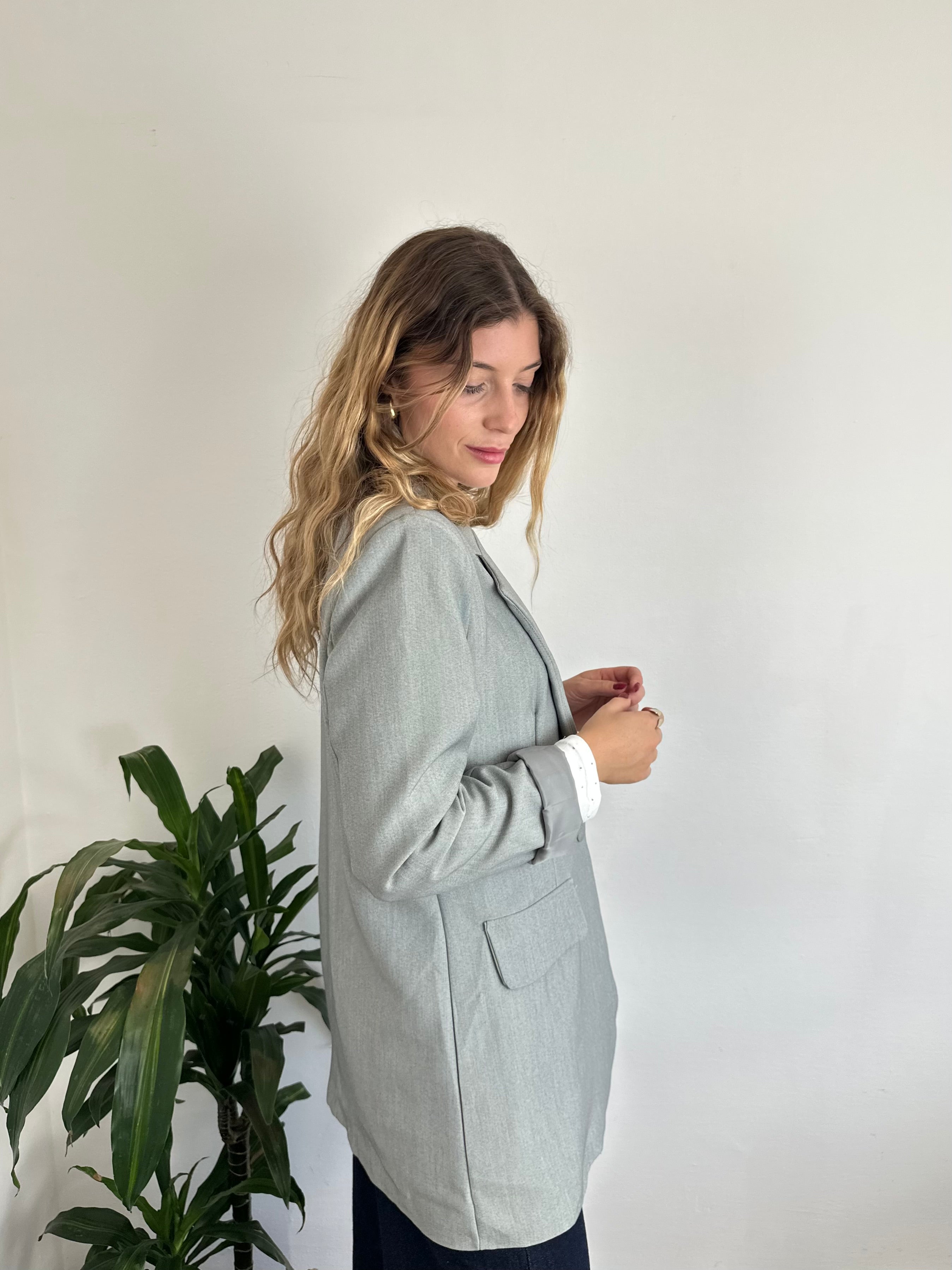 BLAZER SARTORIALE GRIGIO