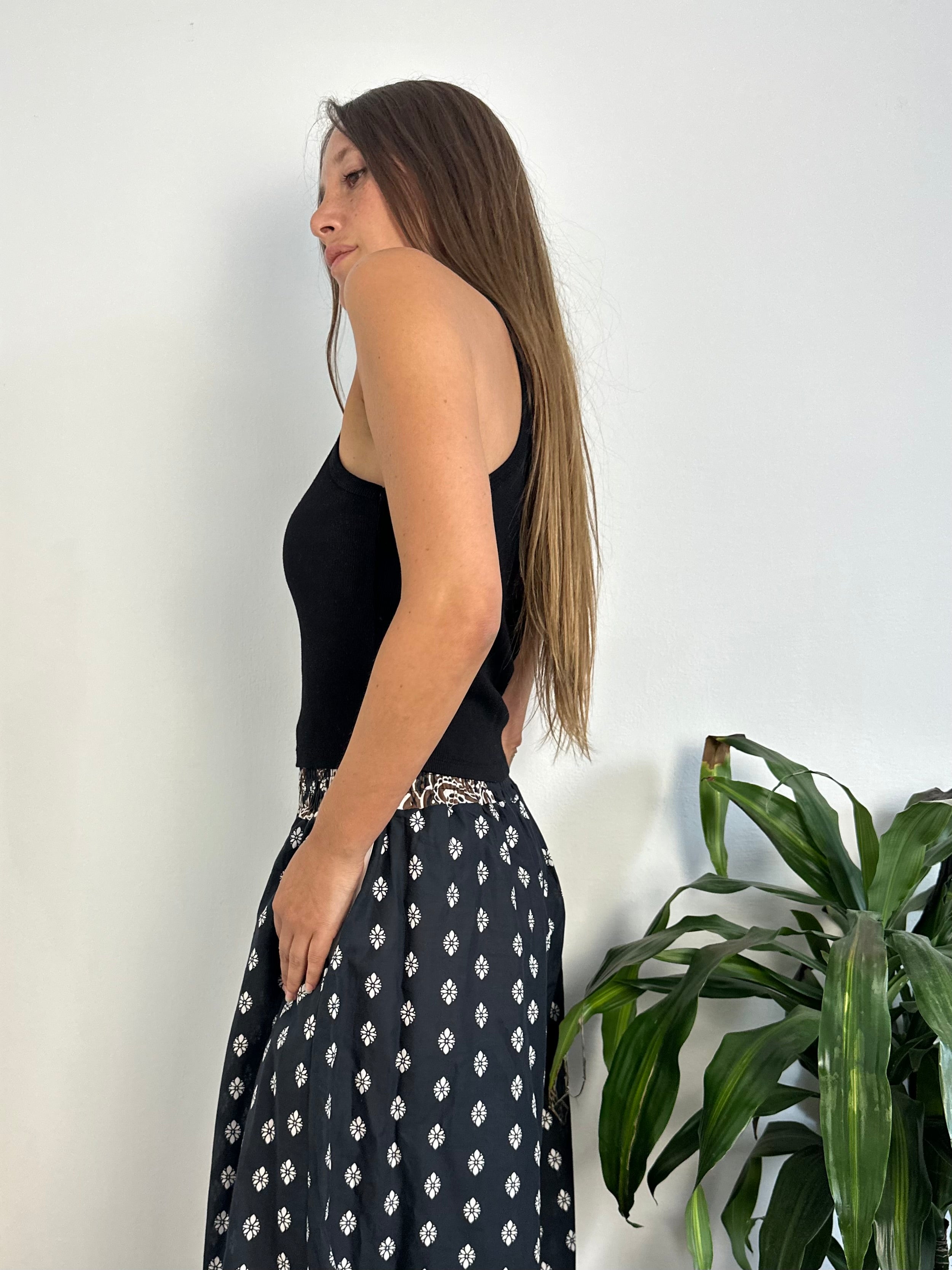 TOP COTONE NERO