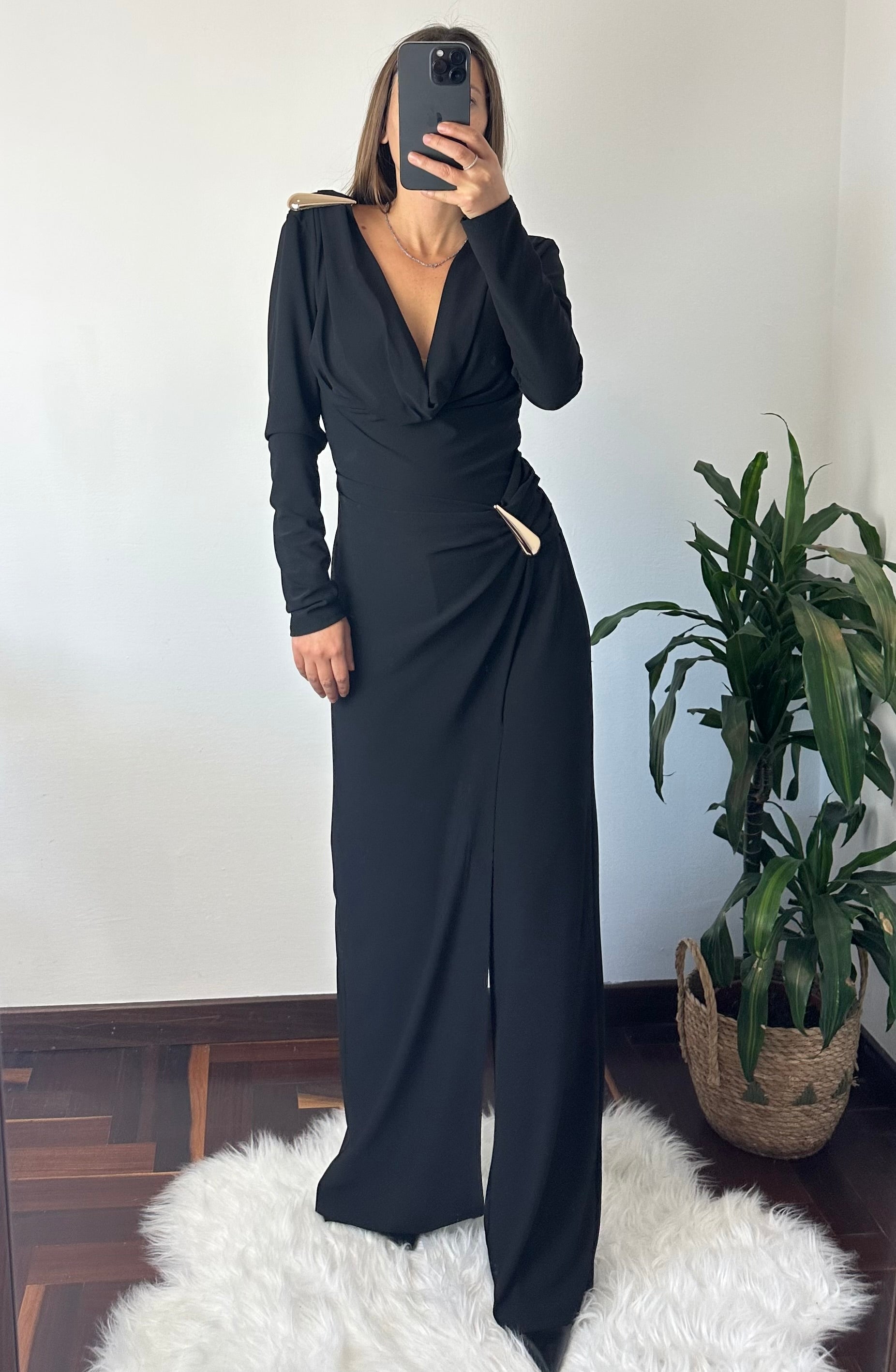 JUMPSUIT-ABITO NERO