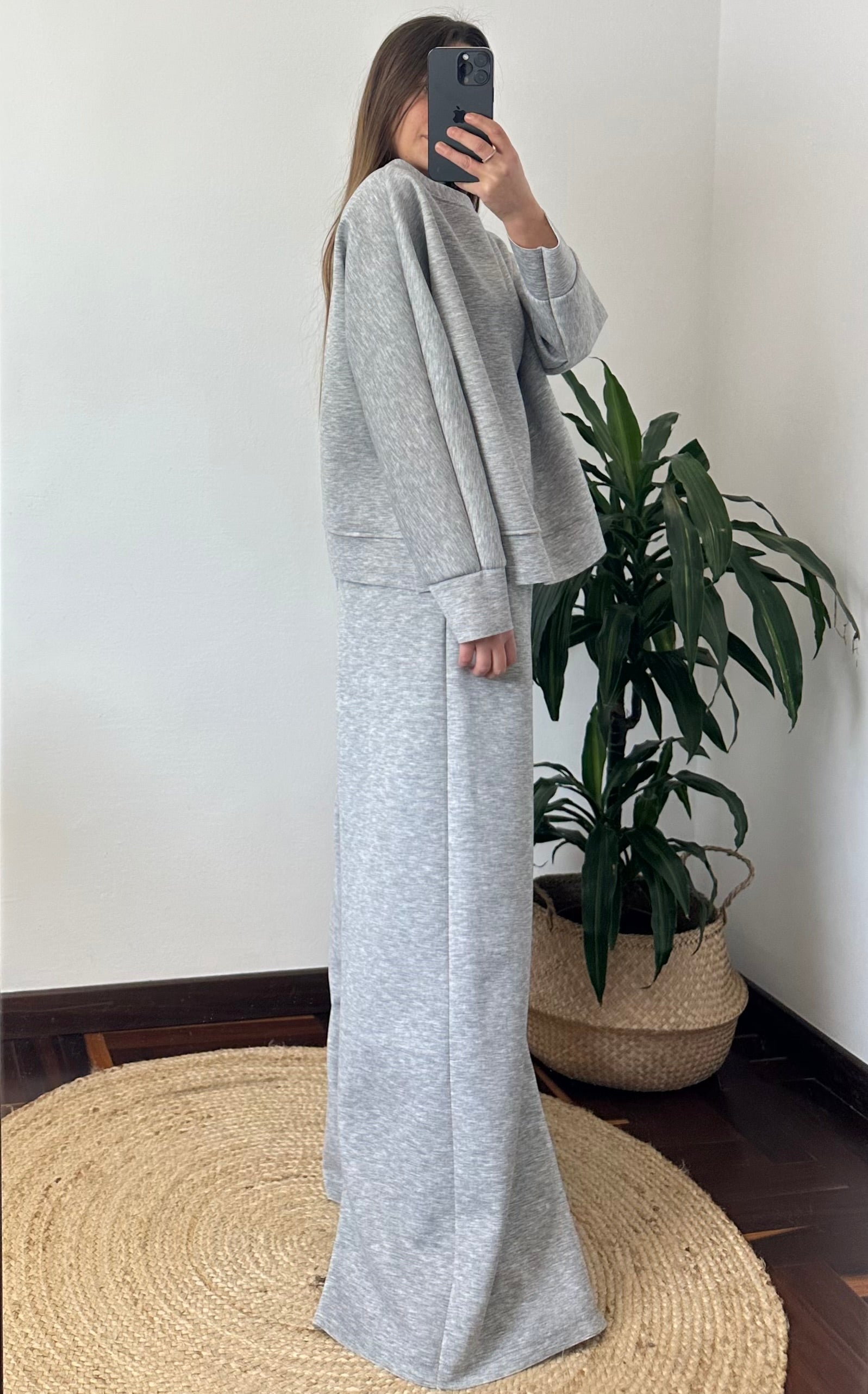 PANTALONE PUNTO MILANO GRIGIO