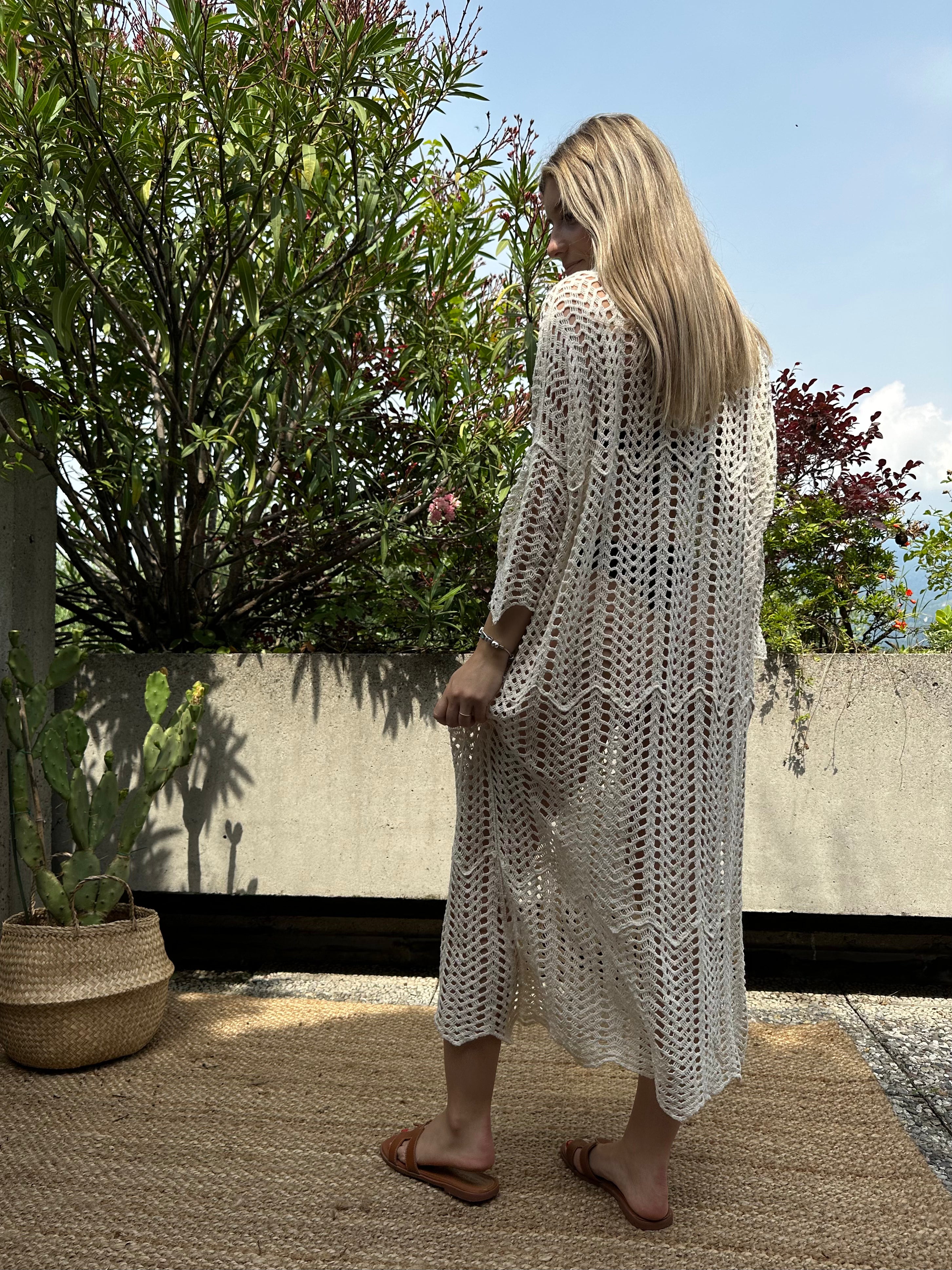 ABITO CROCHET TRAFORATO