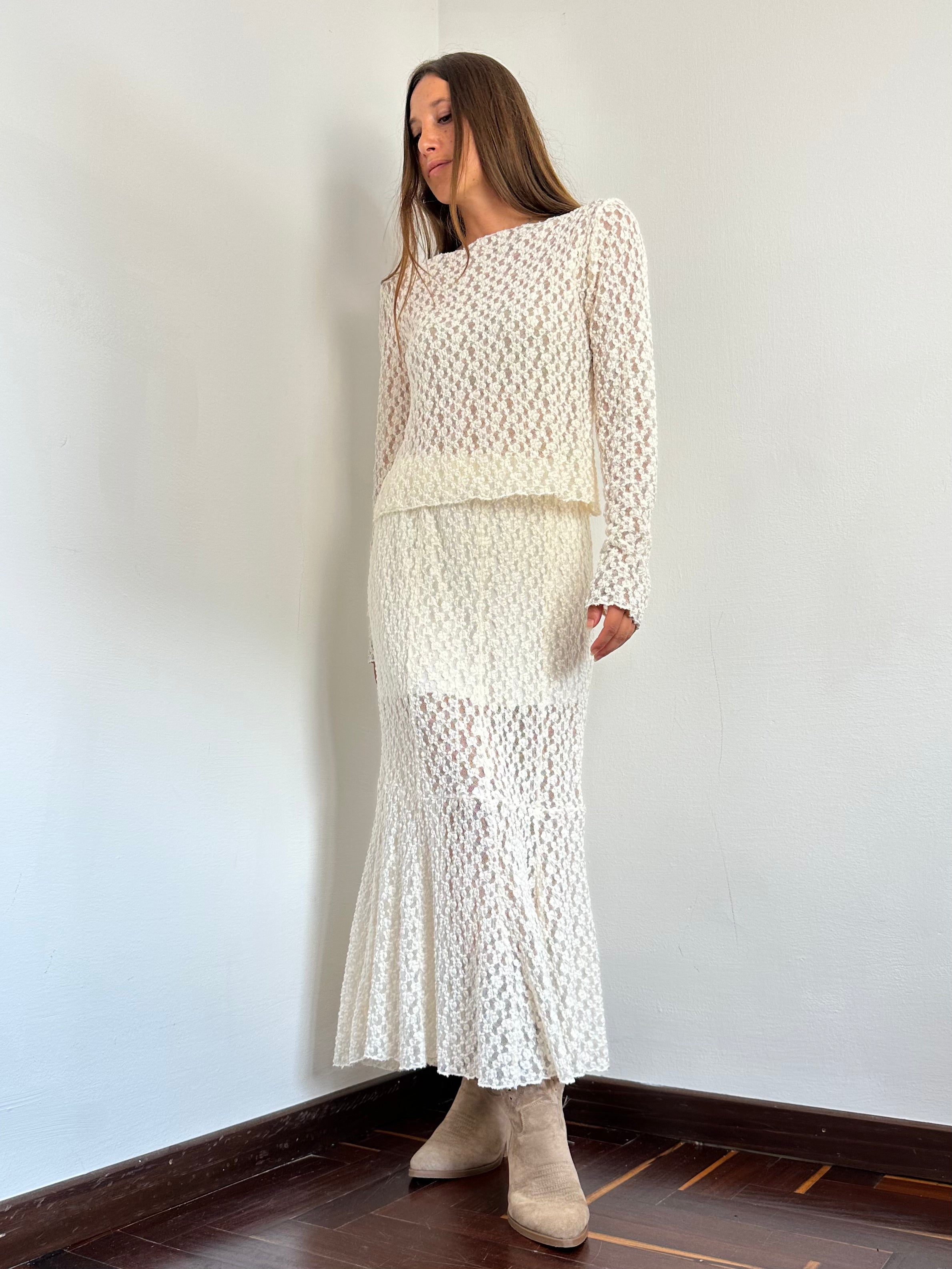 COMPLETO PIZZO PANNA