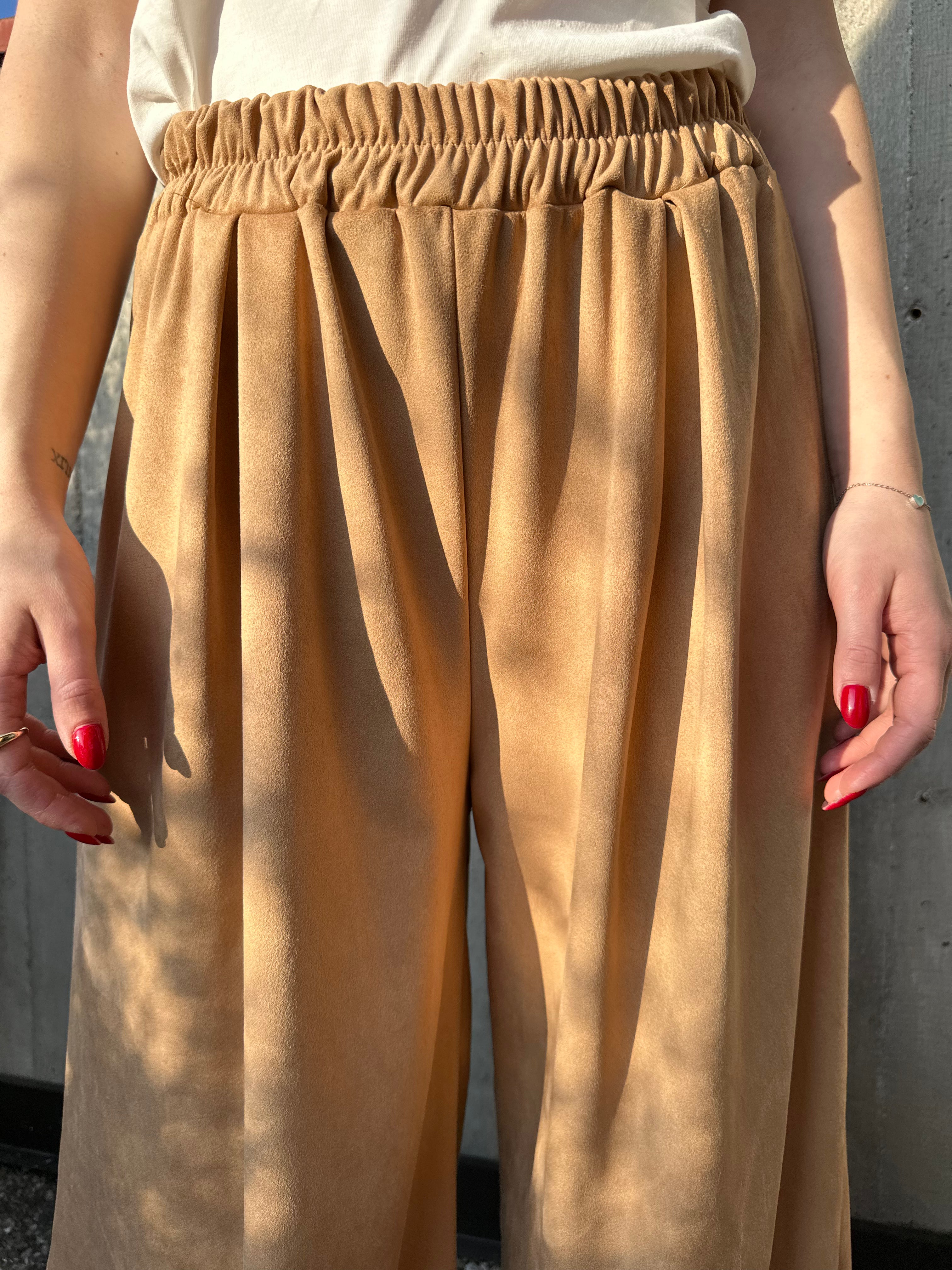 PANTALONE SCAMOSCIATO