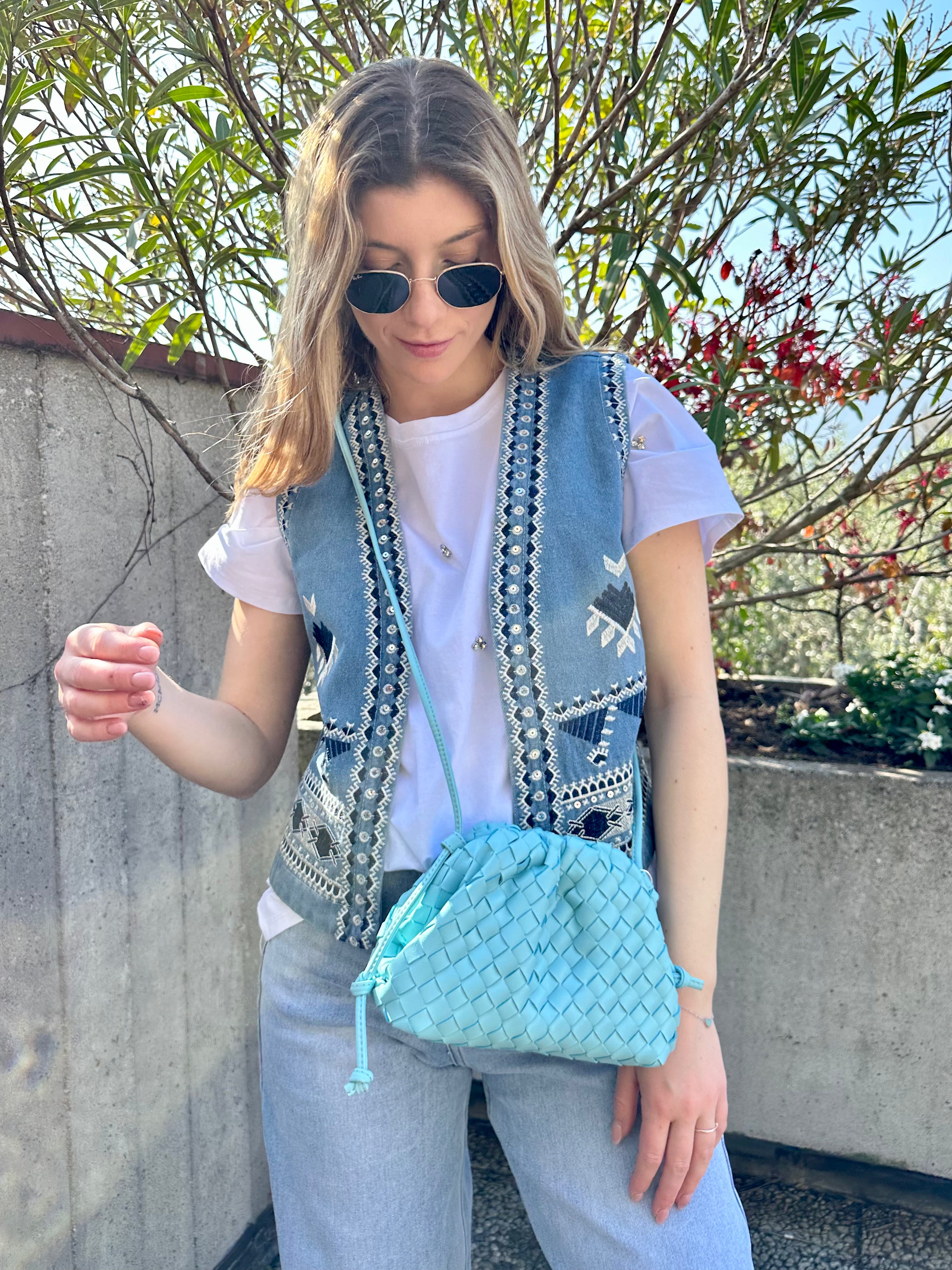 GILET COWBOY DENIM