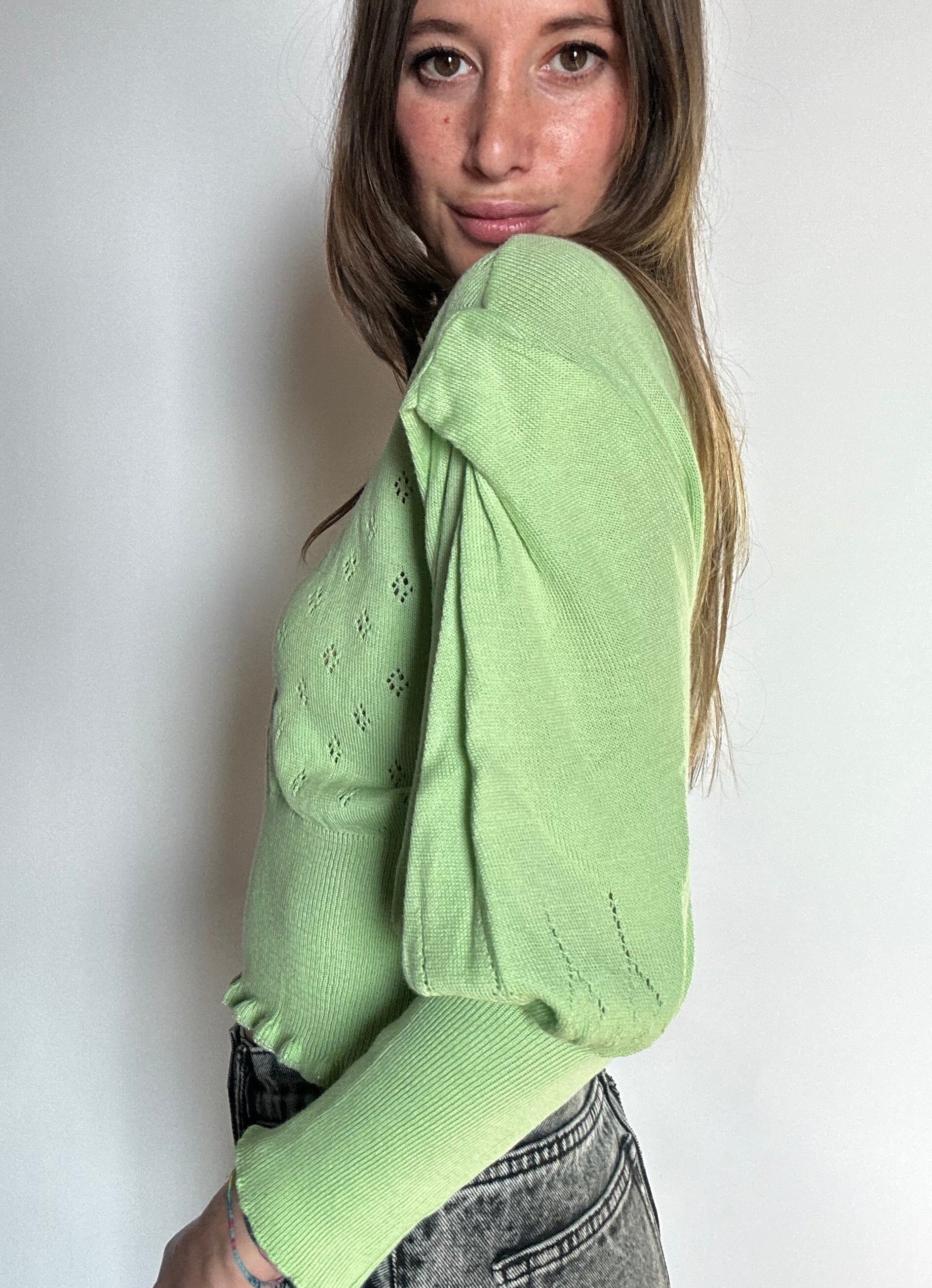 CROP FRANCESE MENTA