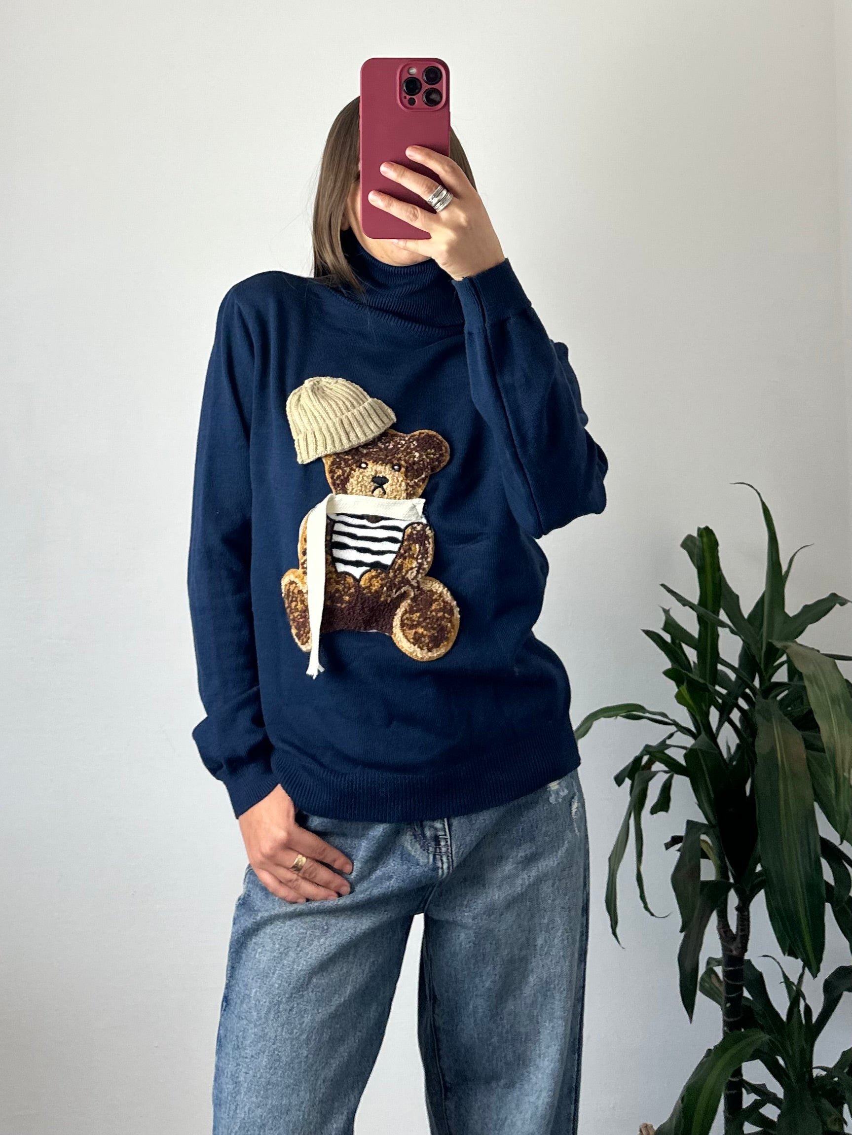 DOLCEVITA TEDDY BLU SCURO