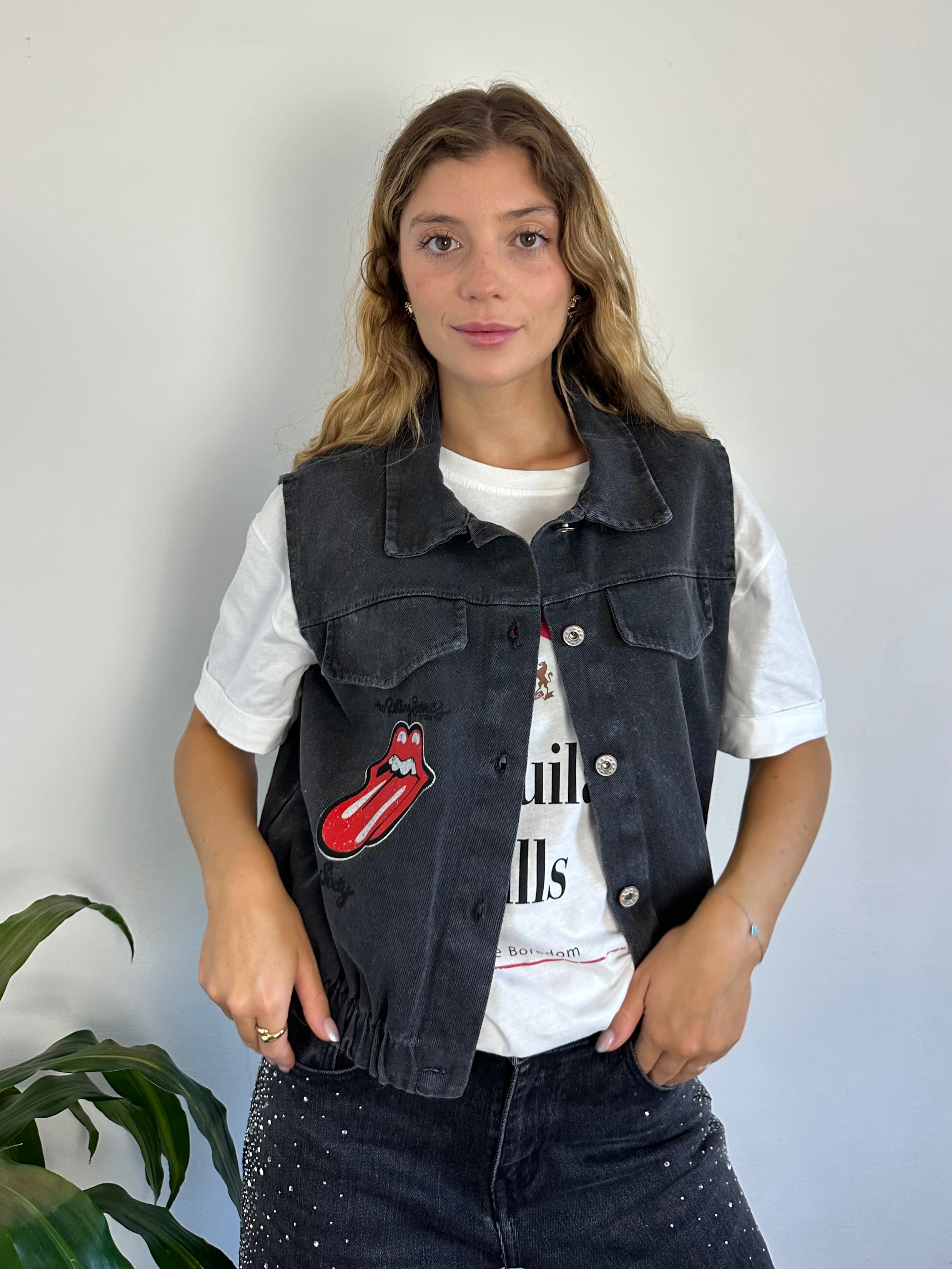 GIILET DENIM
