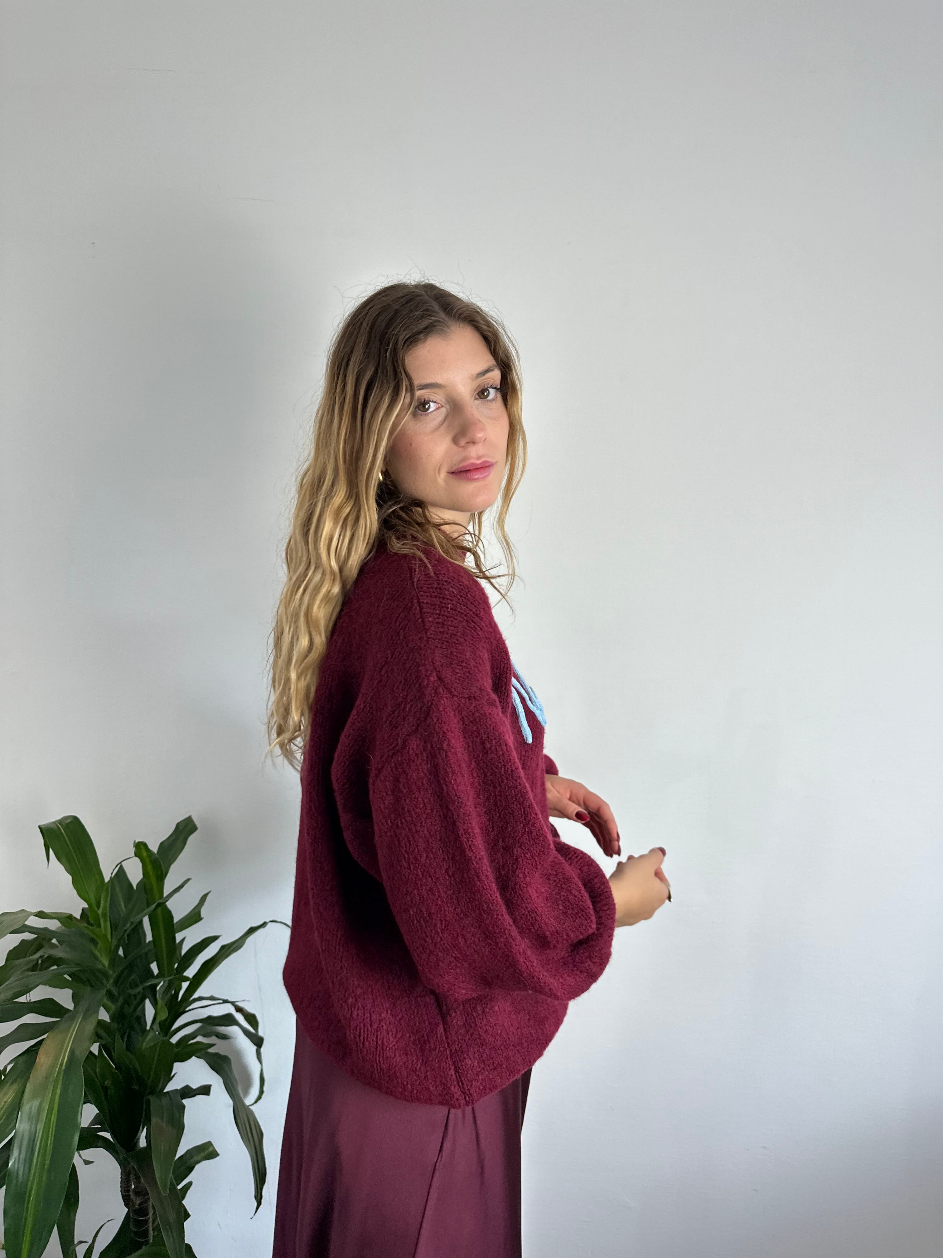 MAGLIONE “ No vabbè “ BORDEAUX