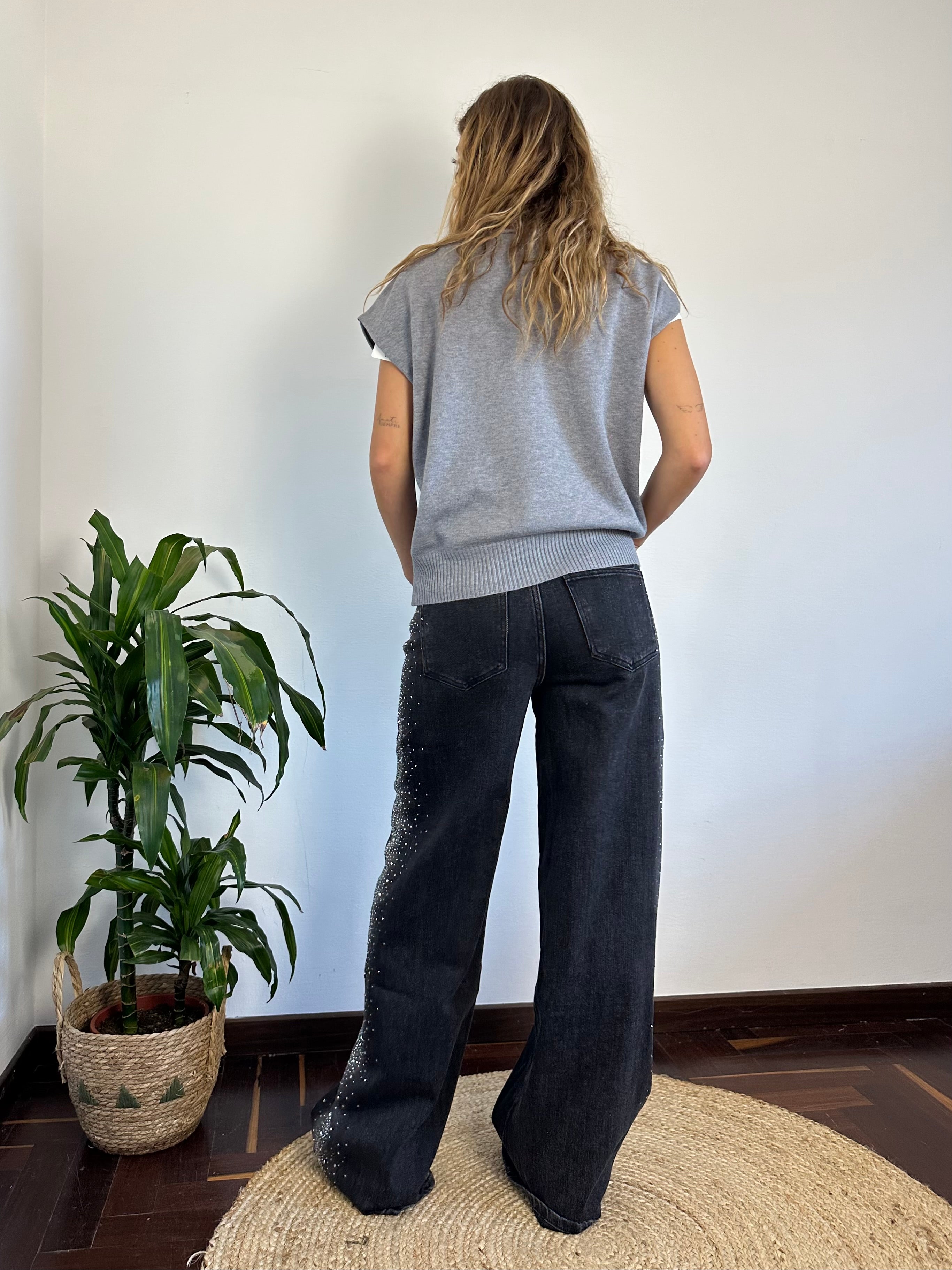 GILET GRIGIO