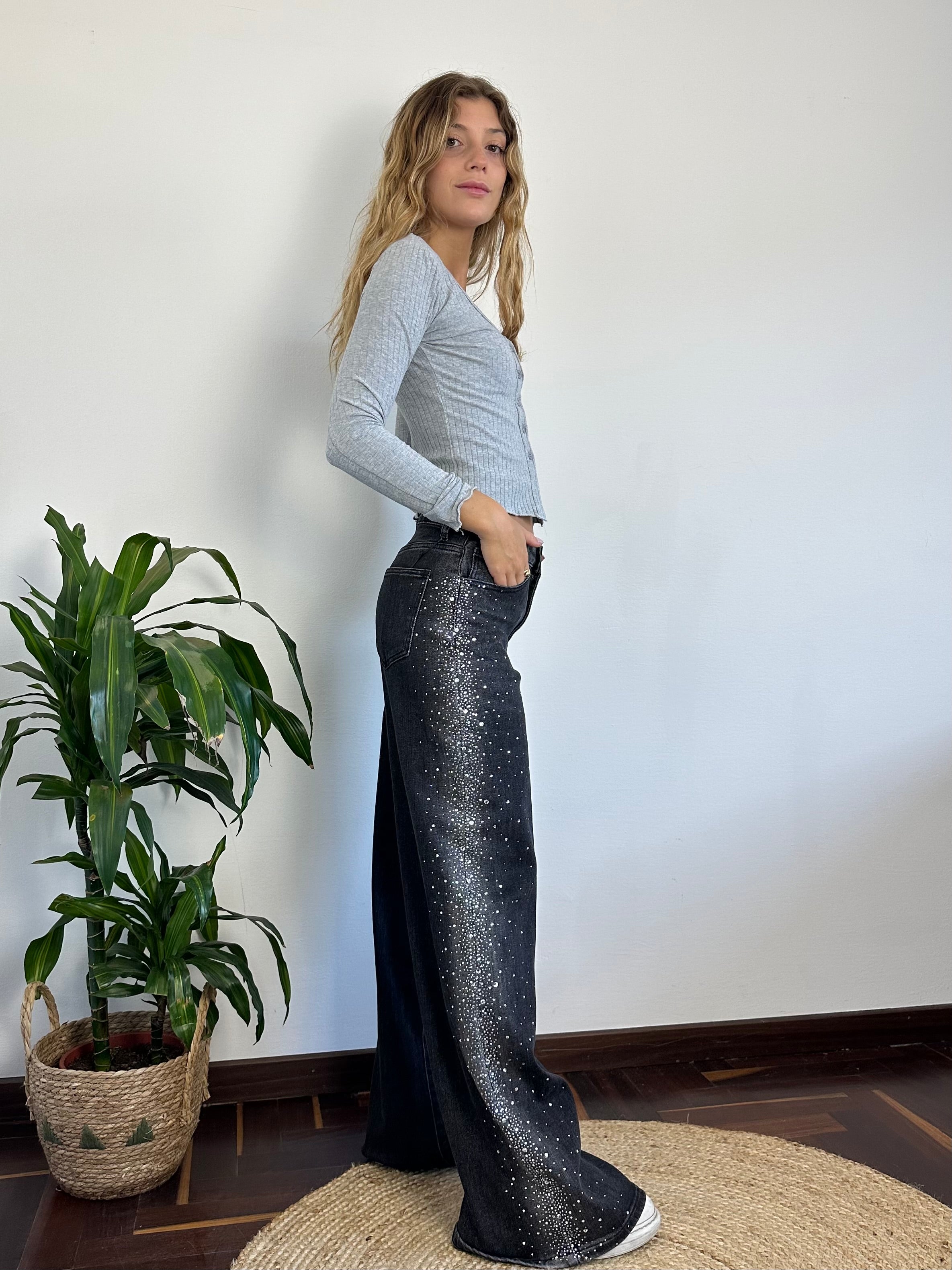 MAGLIA CON CANOTTA GRIGIA
