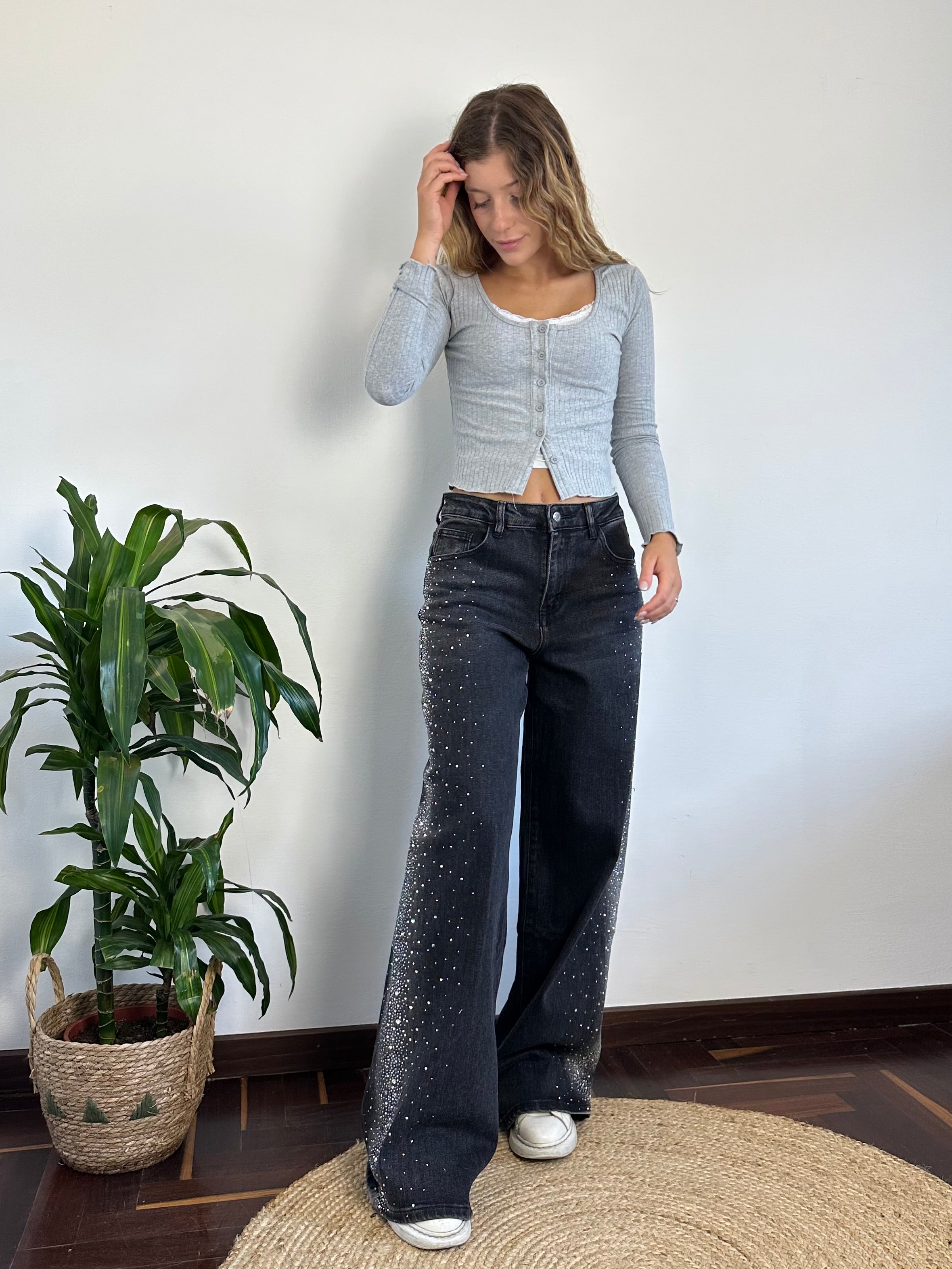 MAGLIA CON CANOTTA GRIGIA