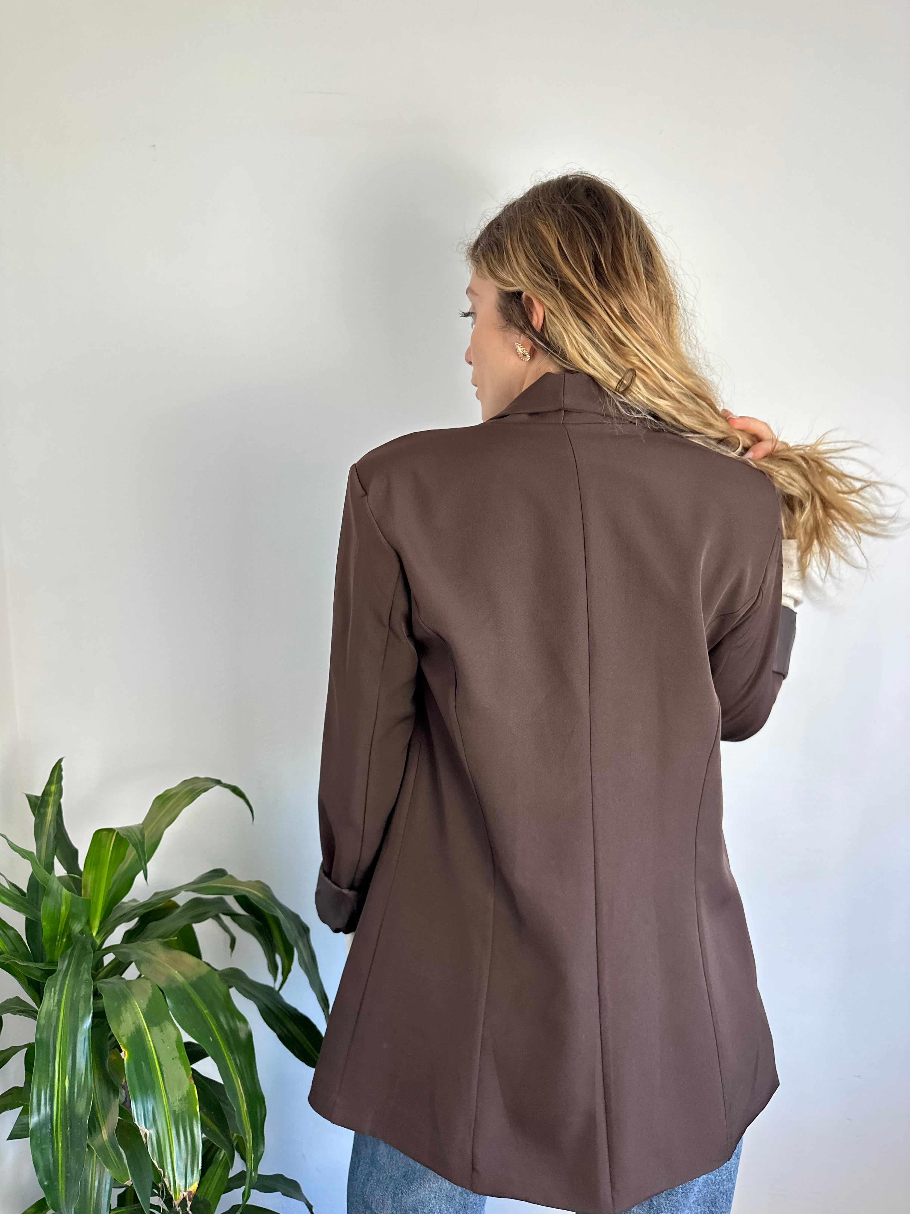 BLAZER CIOCCOLATO