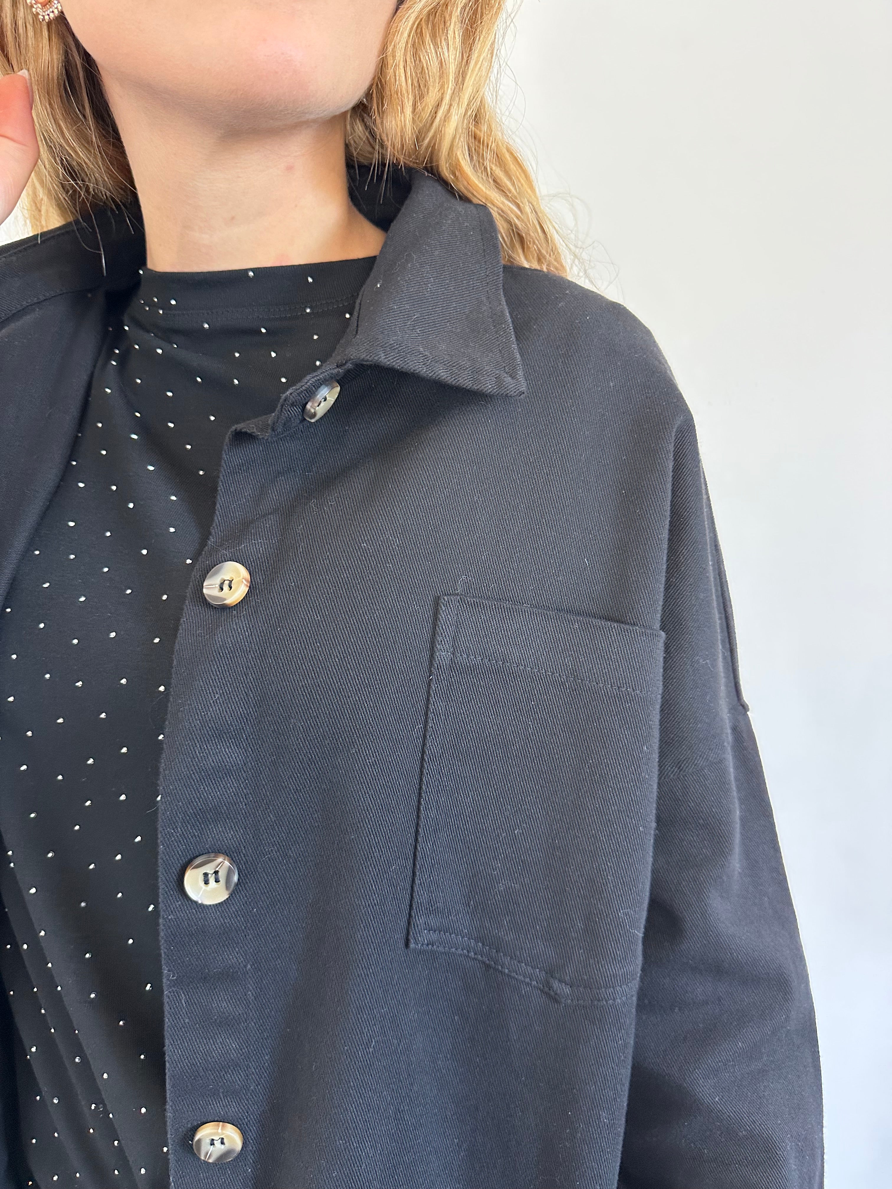 CAMICIA OVER COTONE