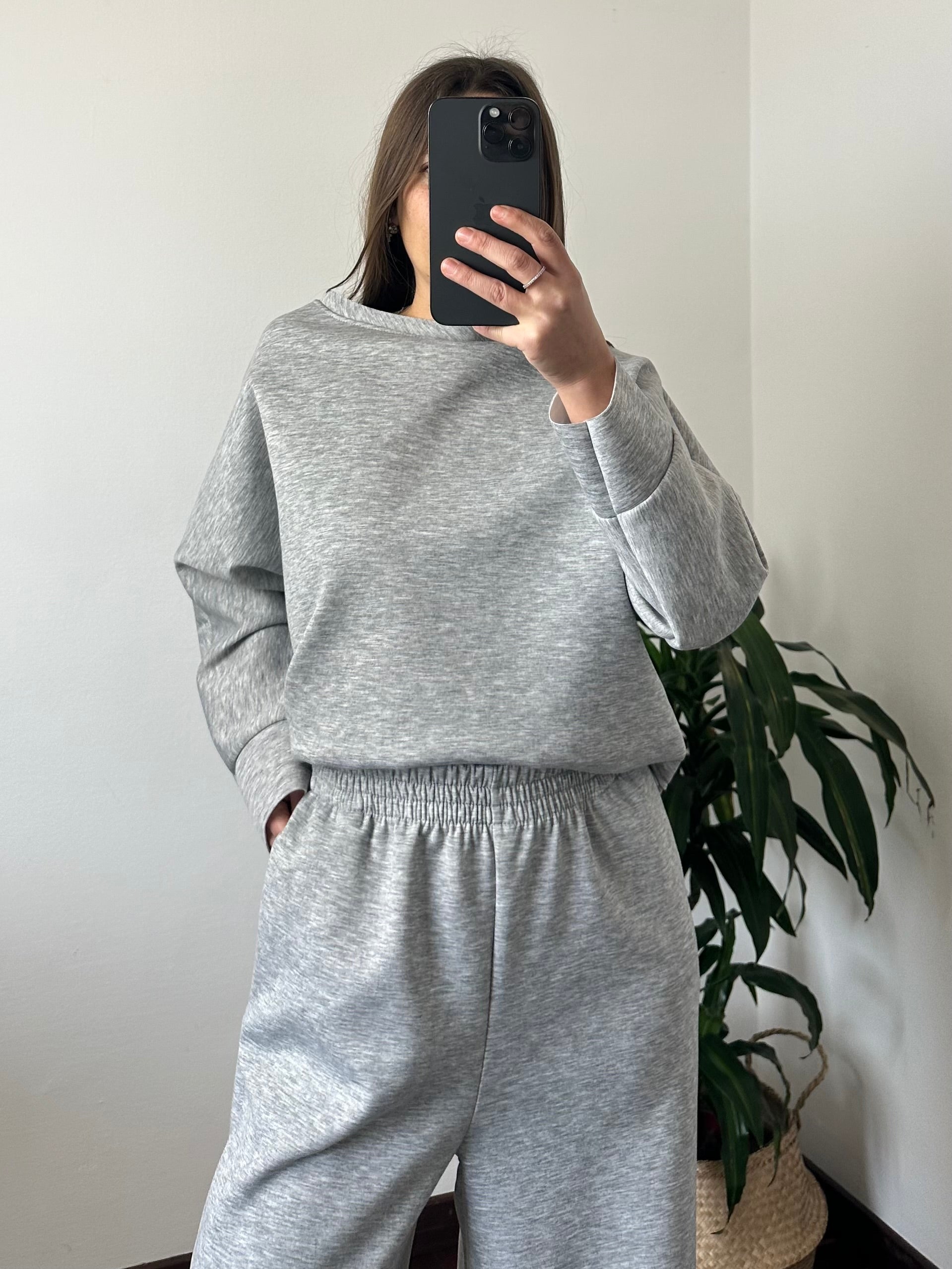 PANTALONE PUNTO MILANO GRIGIO