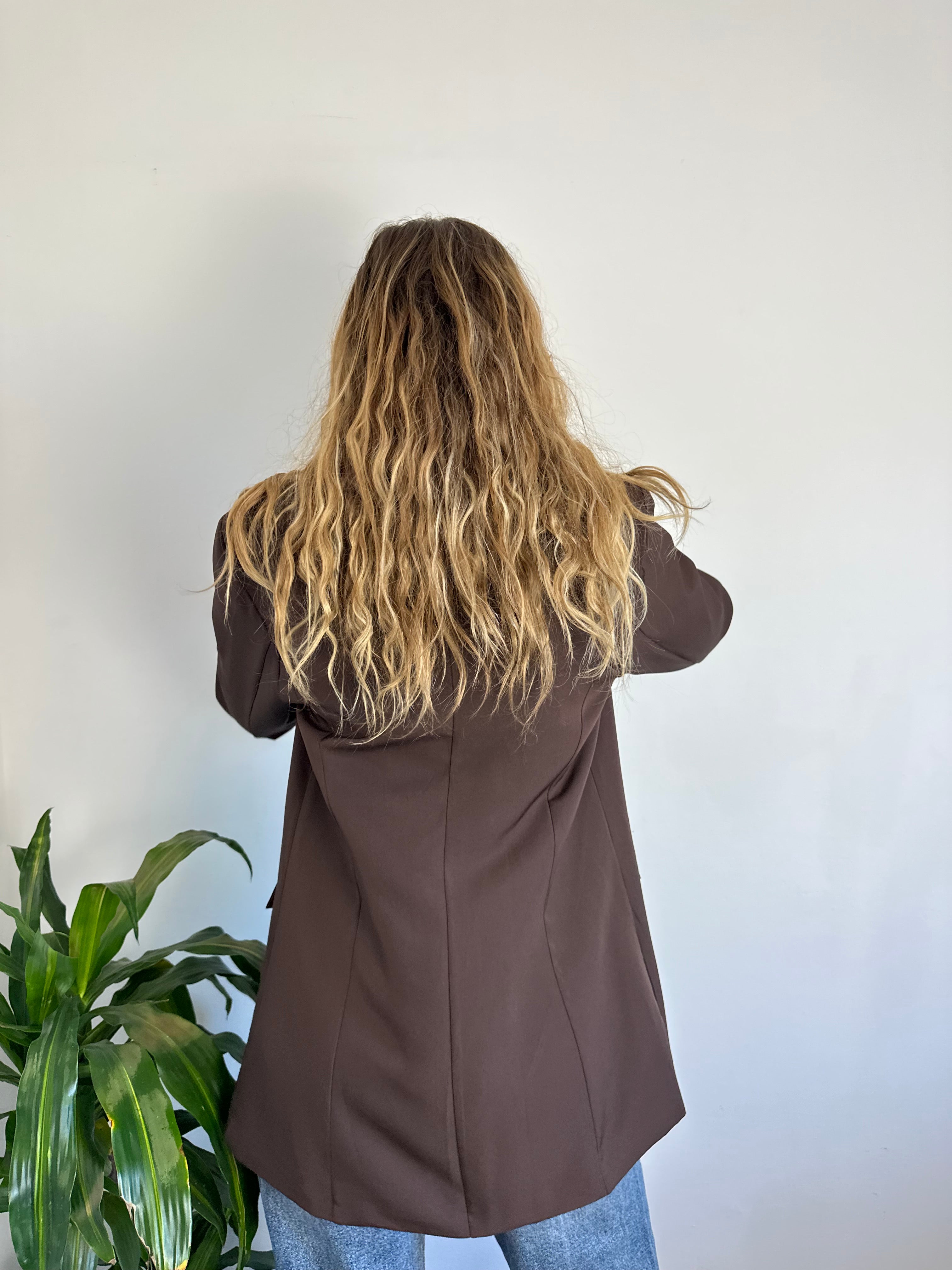 BLAZER CIOCCOLATO