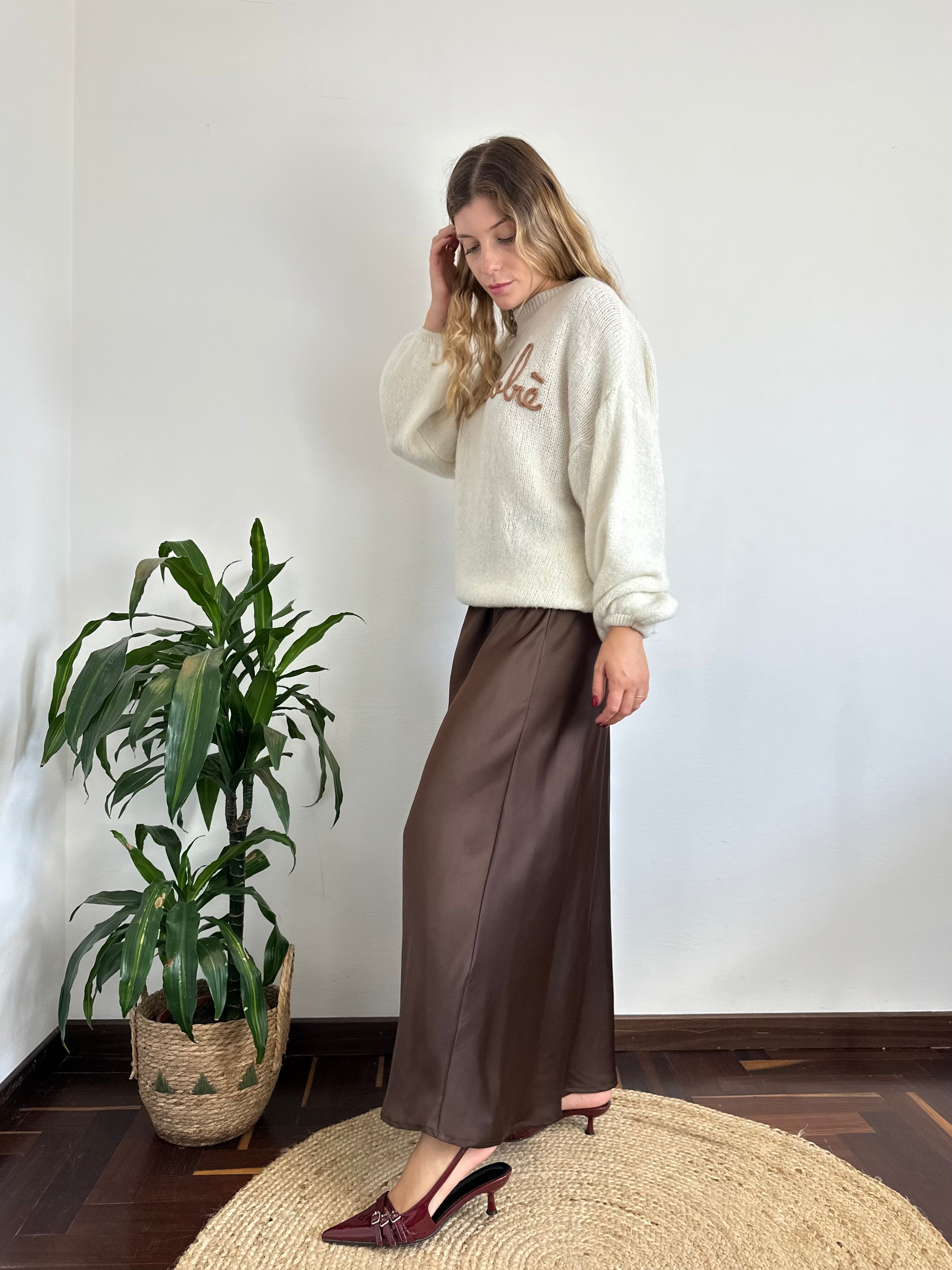 MAGLIONE “ No vabbè “ PANNA