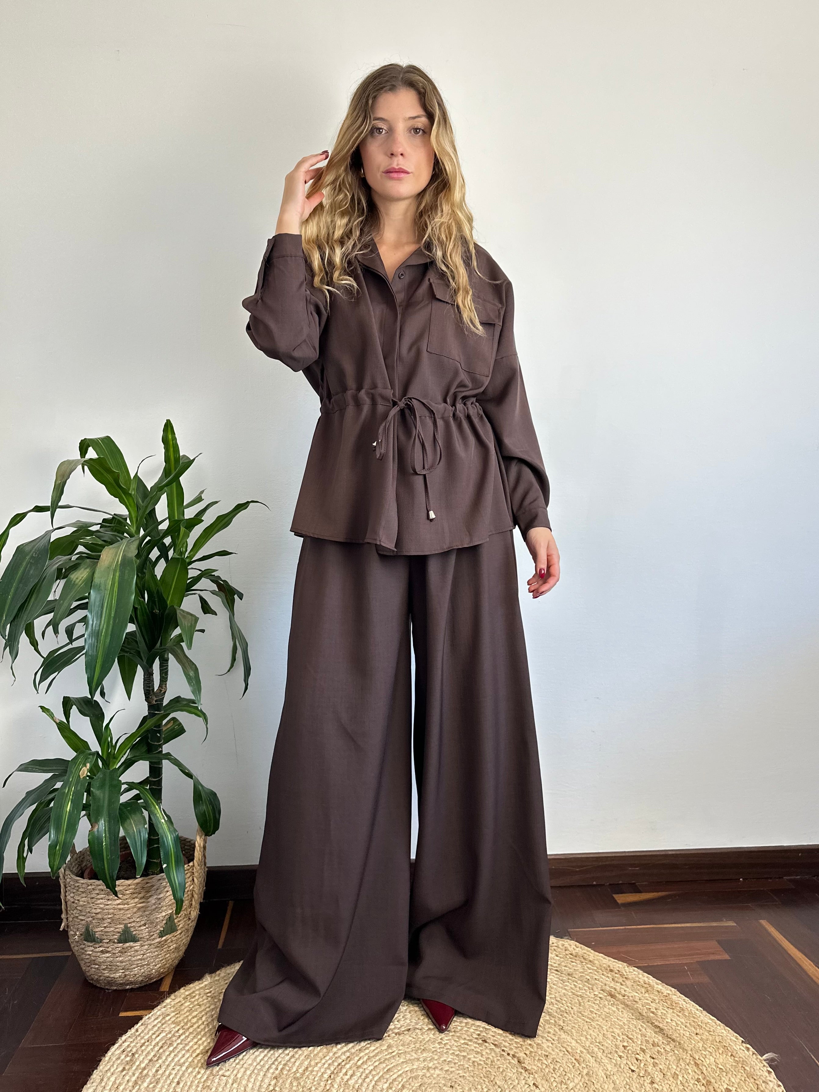 COMPLETO CASACCA CIOCCOLATO