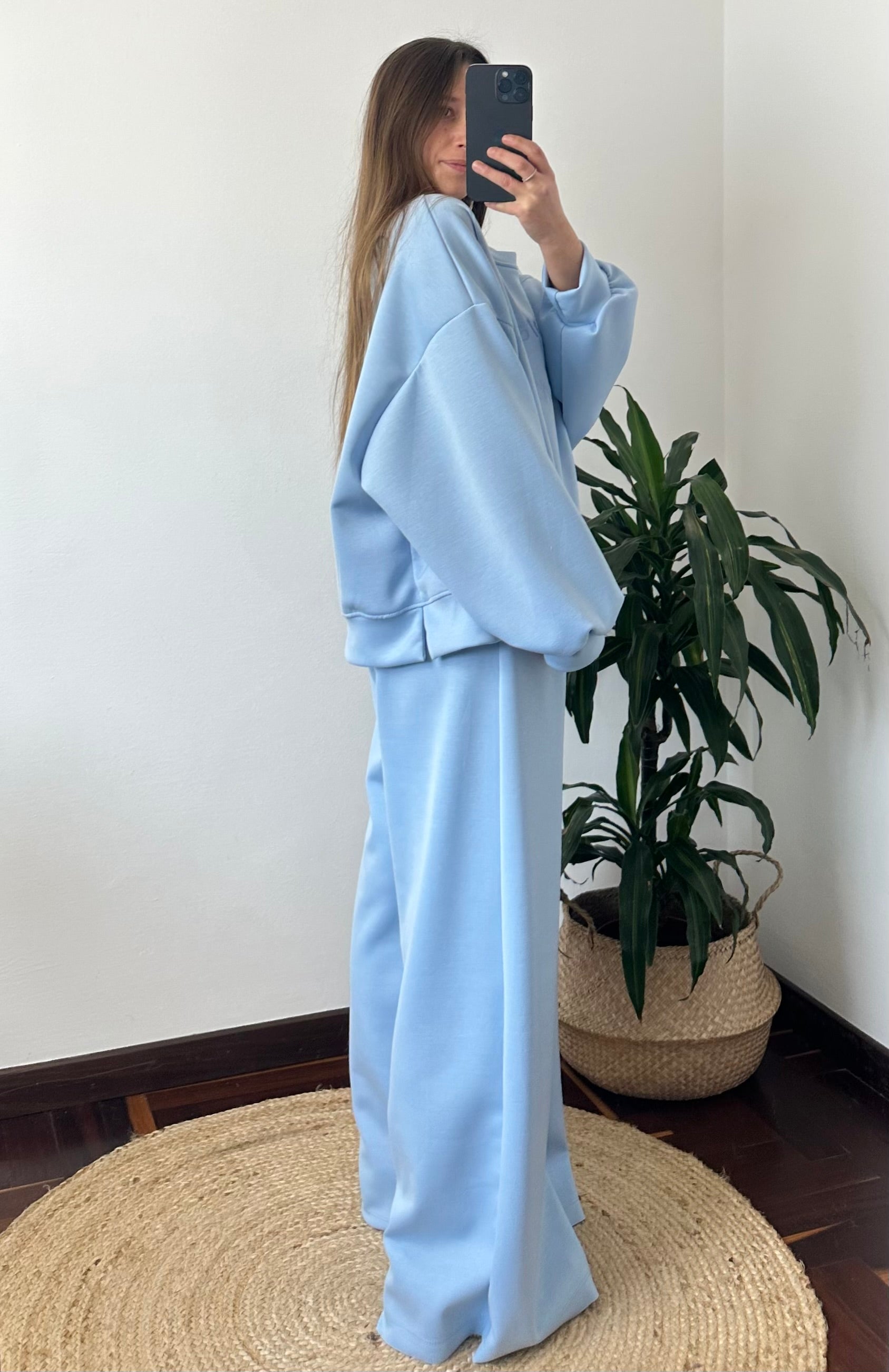 PANTALONE PUNTO MILANO AZZURRO