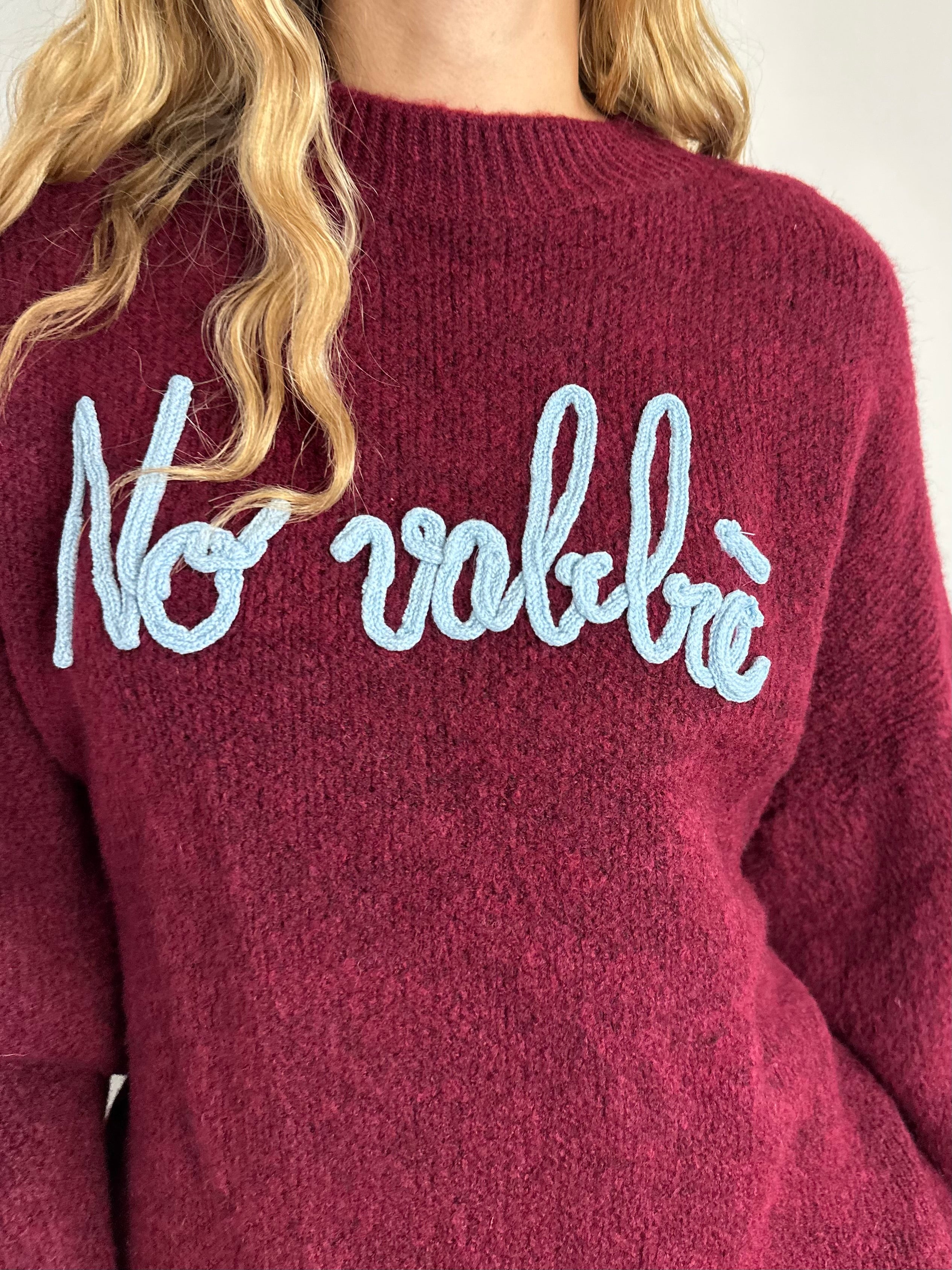 MAGLIONE “ No vabbè “ BORDEAUX