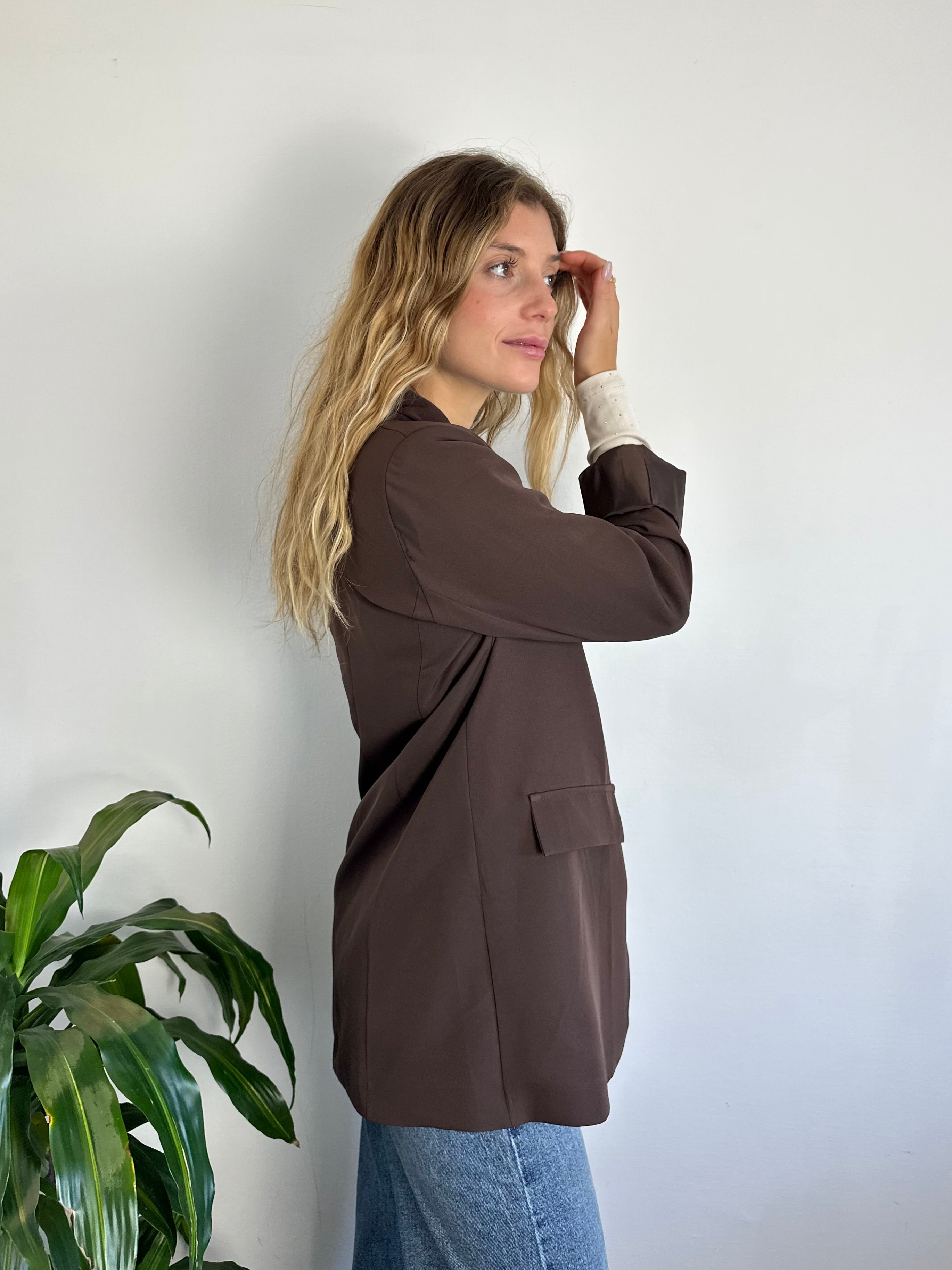 BLAZER CIOCCOLATO