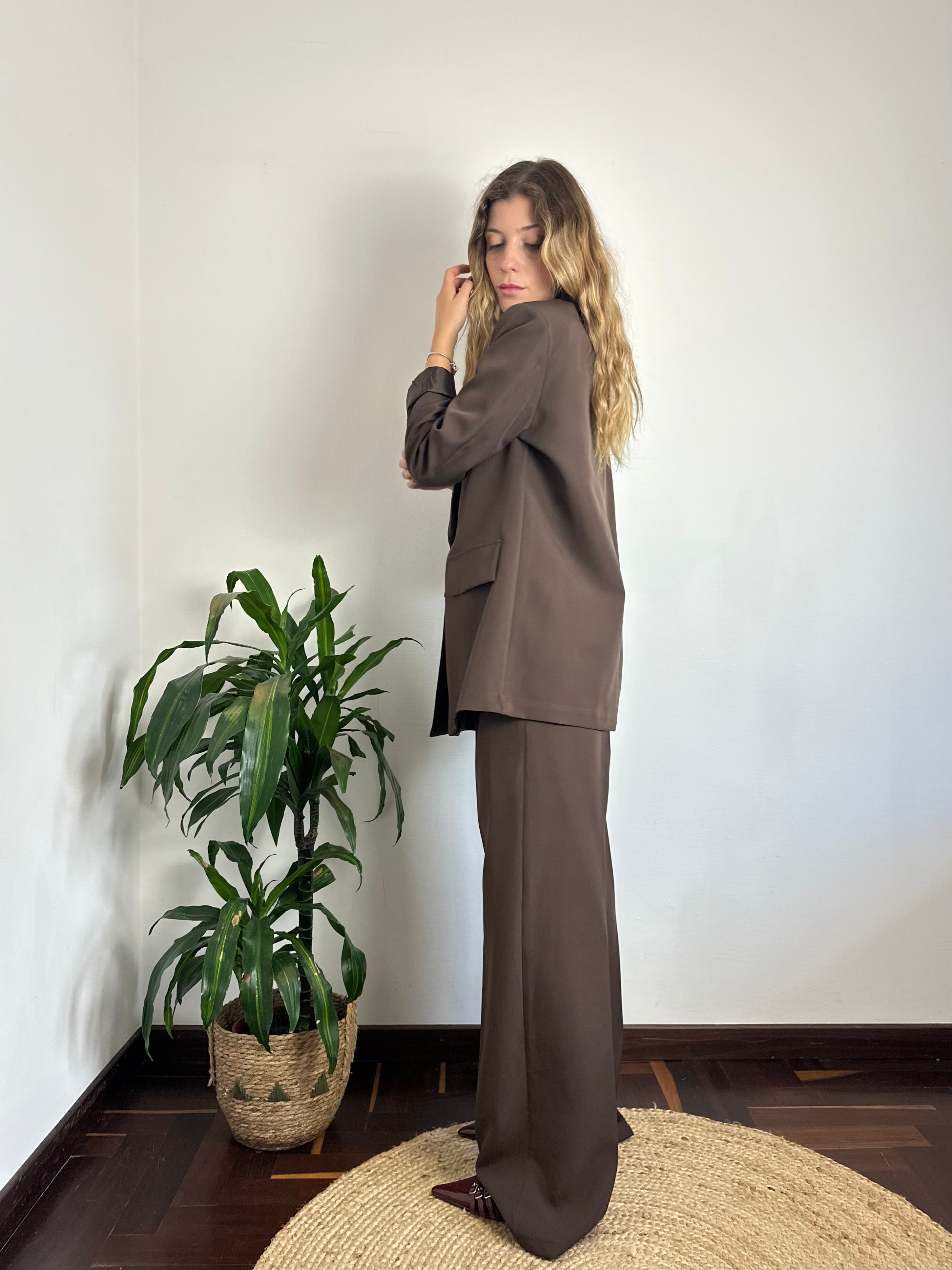 COMPLETO SARTORIALE CIOCCOLATO