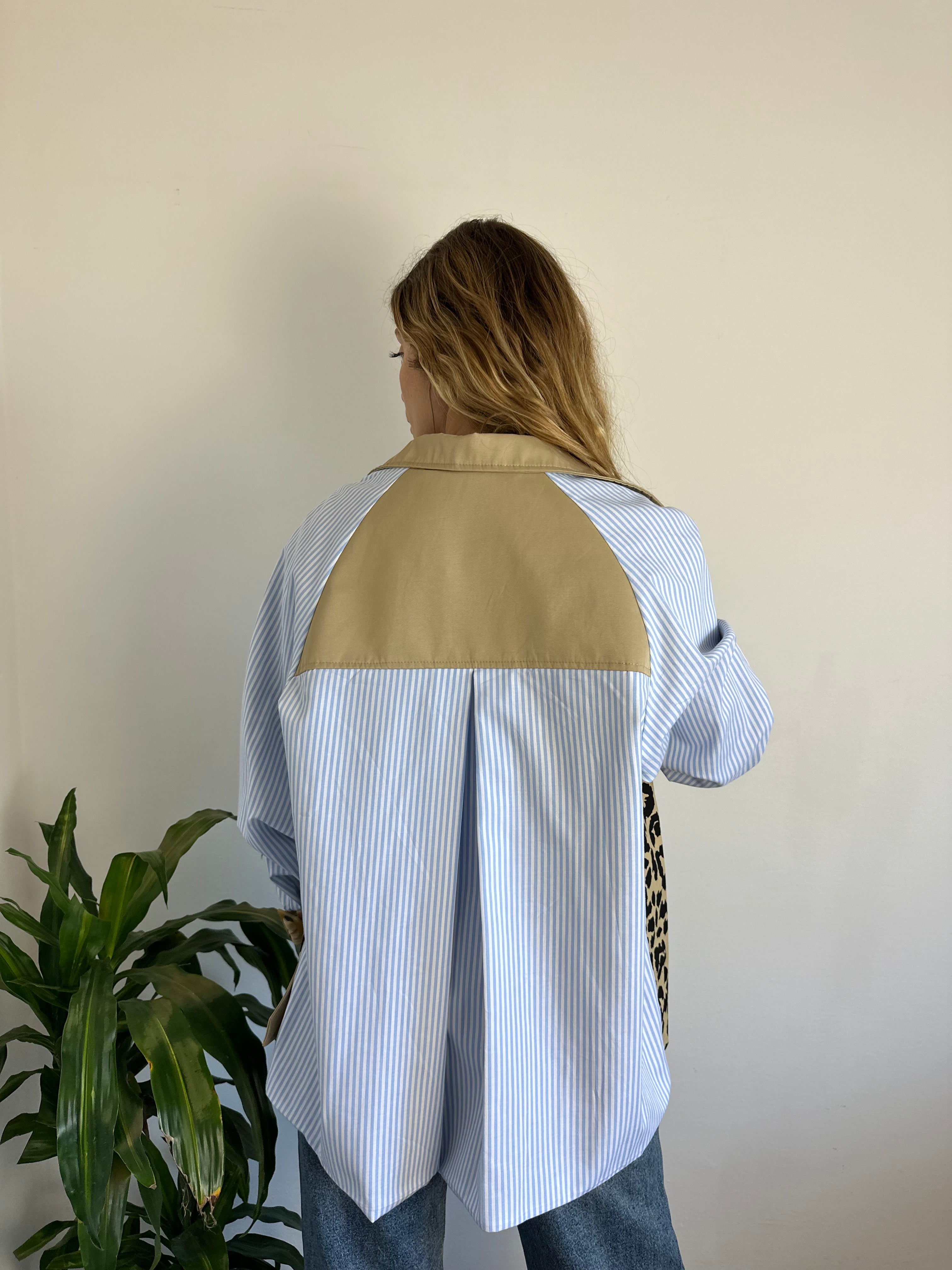 TRENCH LEOPARDATO