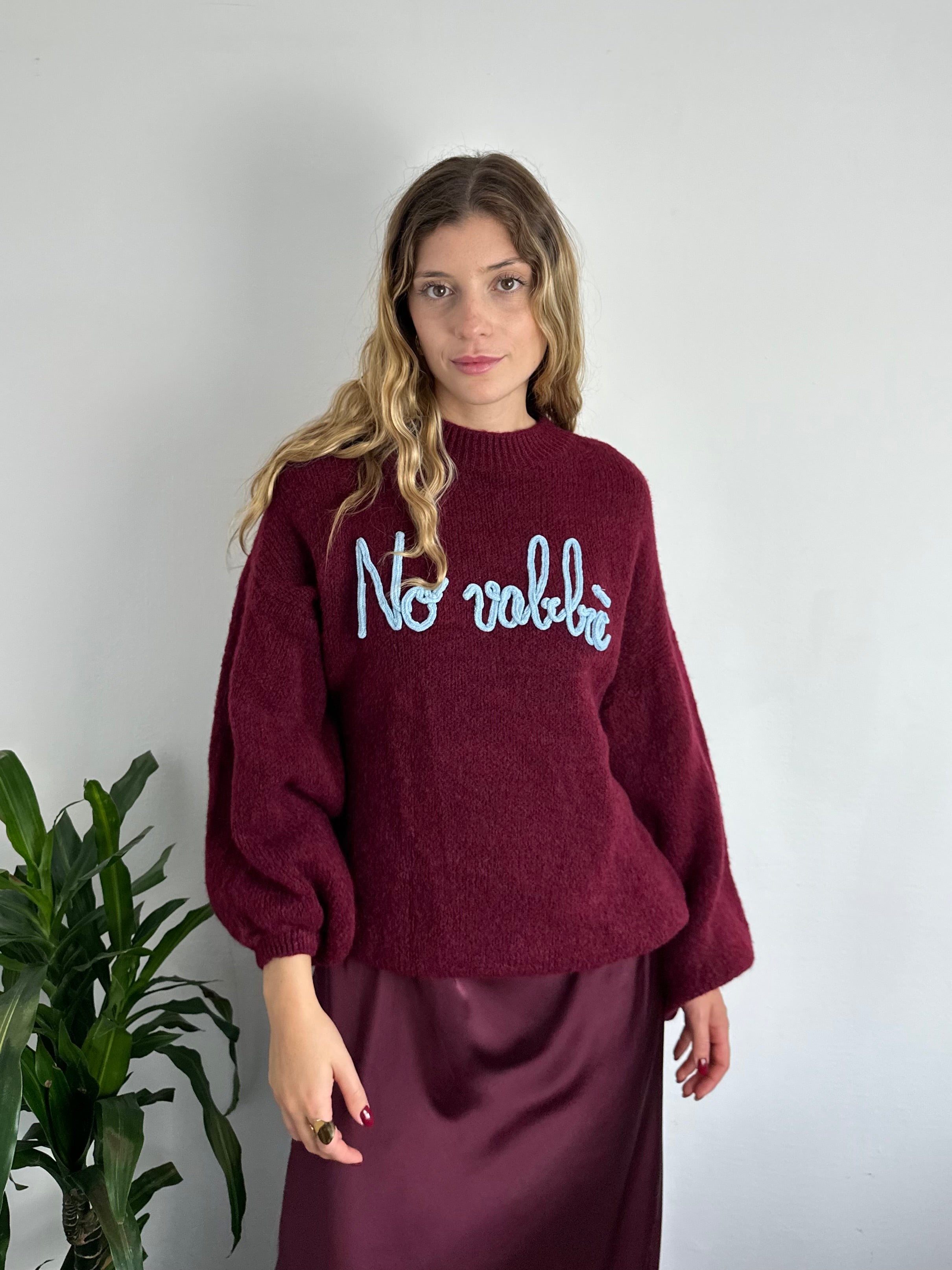 MAGLIONE “ No vabbè “ BORDEAUX