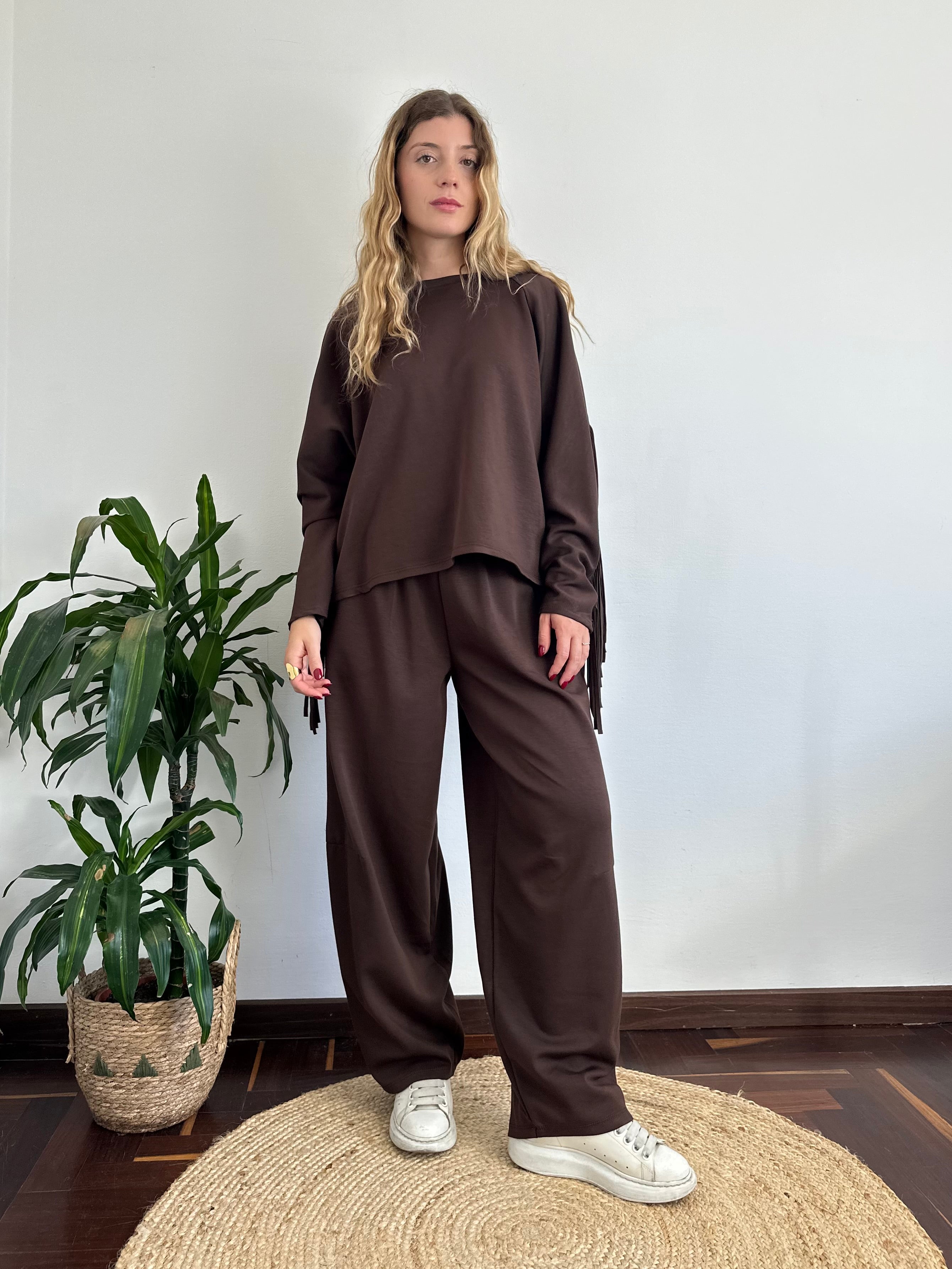 COMPLETO FRANGE CIOCCOLATO