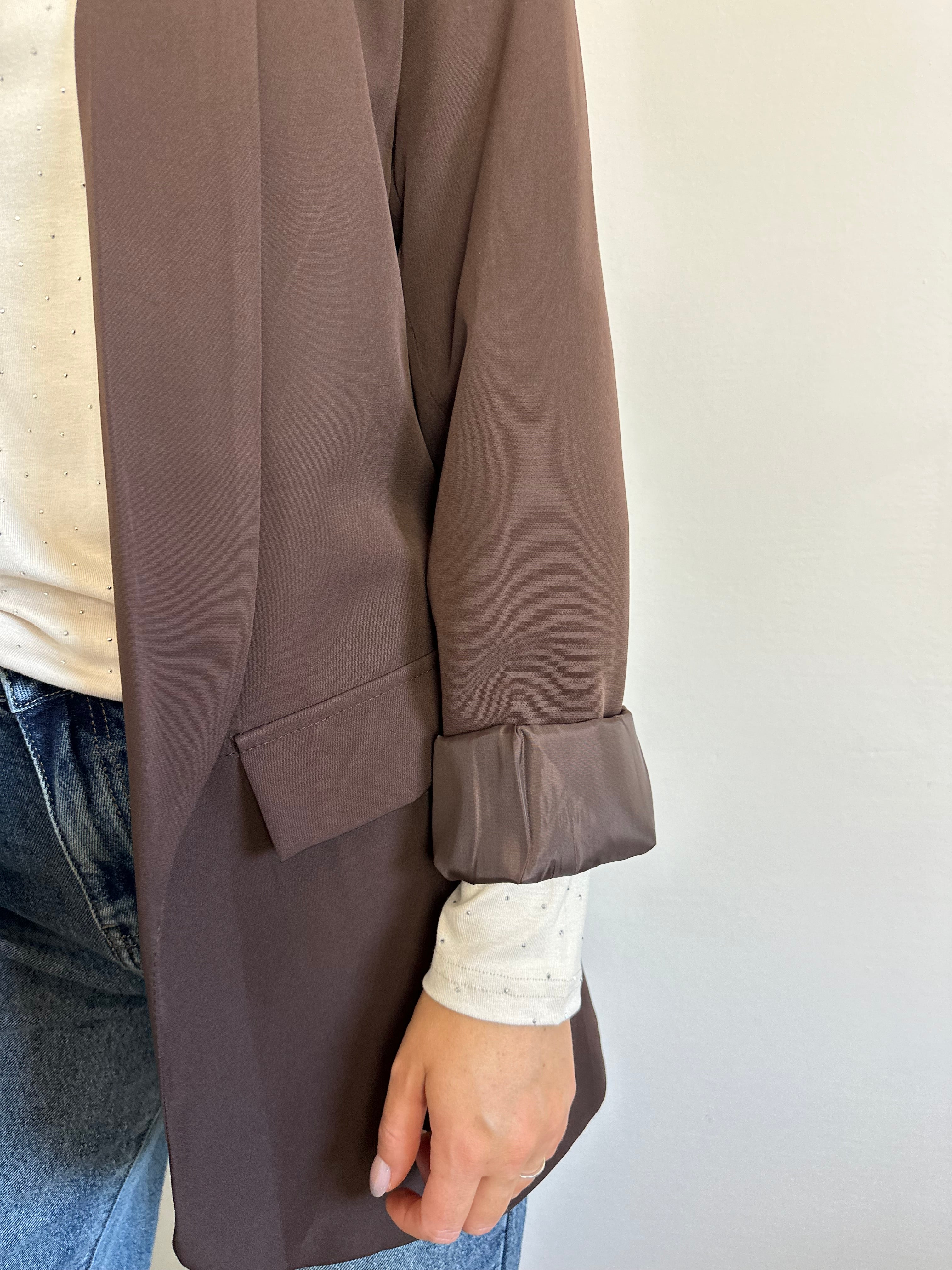 BLAZER CIOCCOLATO