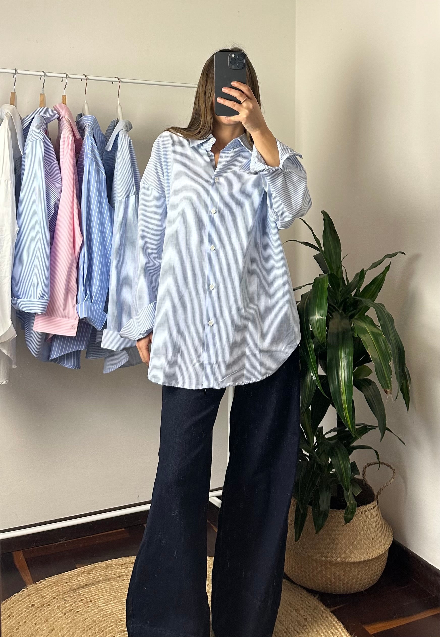 CAMICIA “CIAO AMORE “ 100%COTONE scritta VERDE