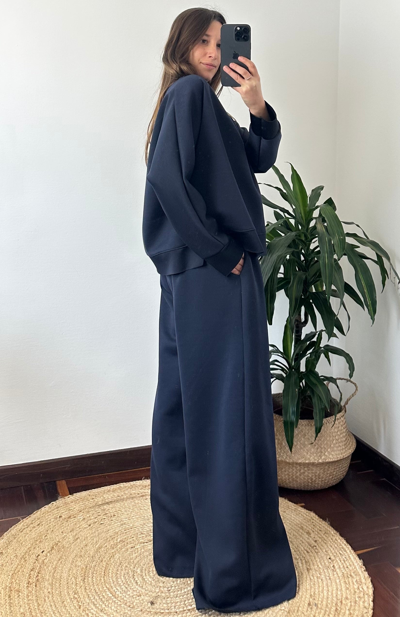 FELPA PUNTO MILANO BLU